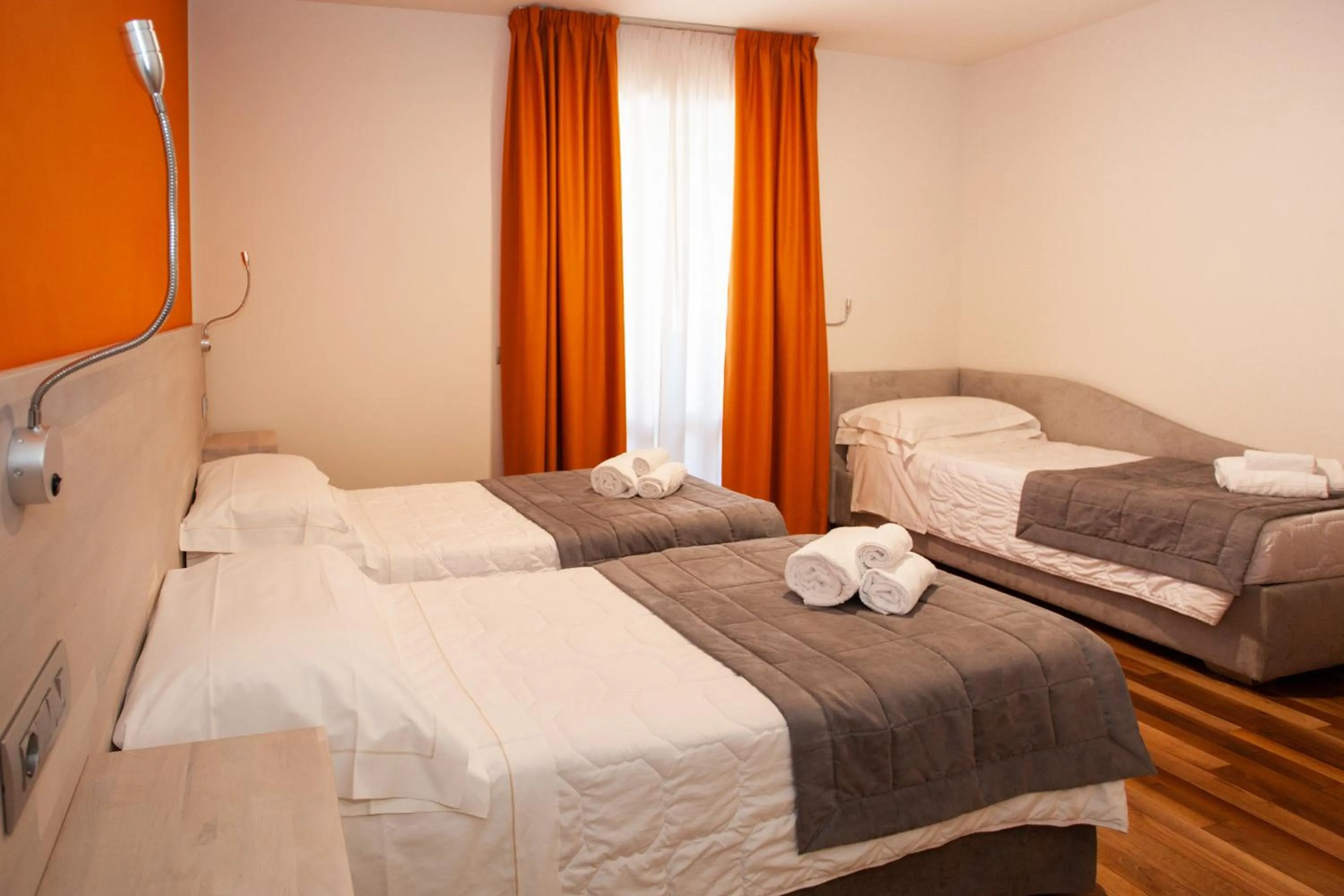 Bed in Hotel Giardino