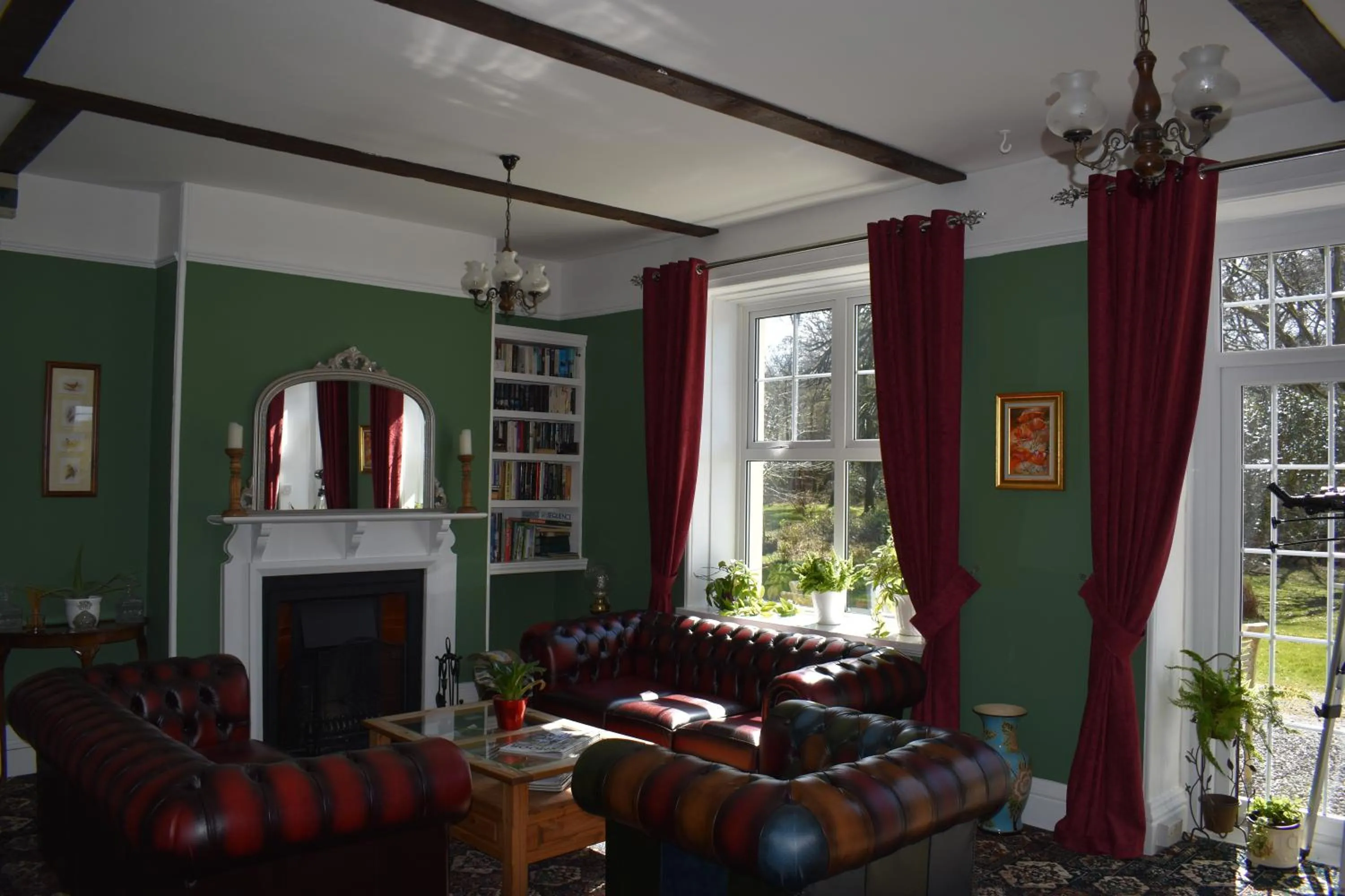 Seating area in Moorlands