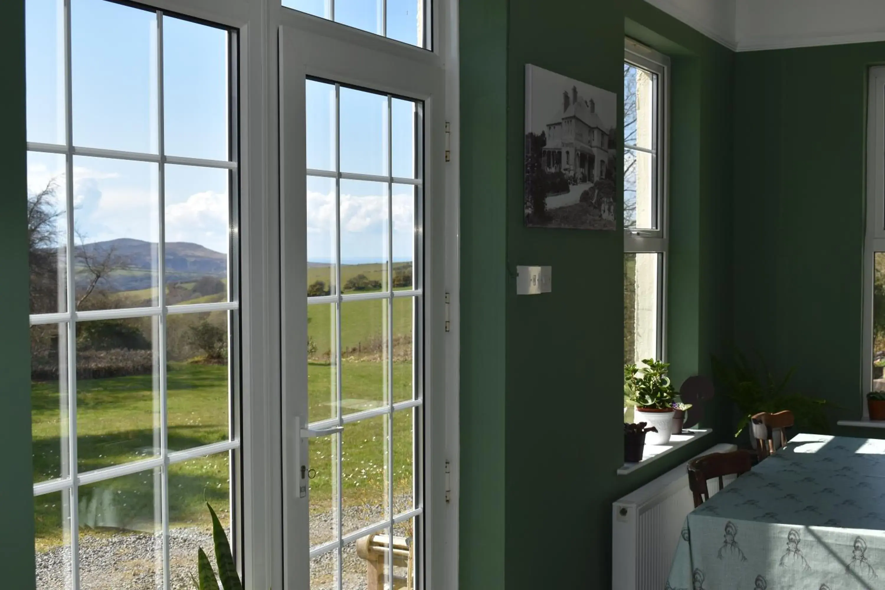 Garden view in Moorlands Garden view in Moorlands