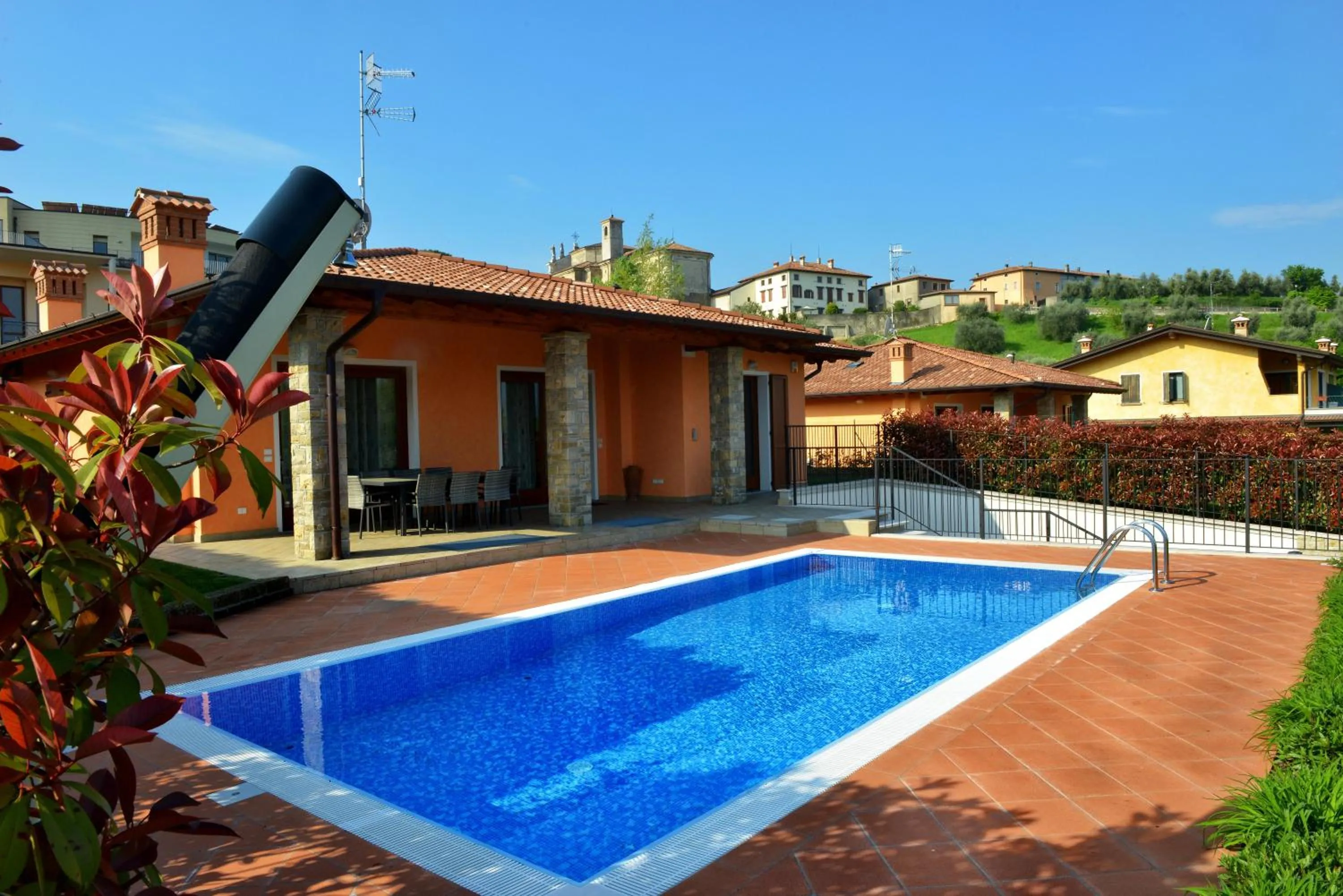 Pool view in Villa Artemia