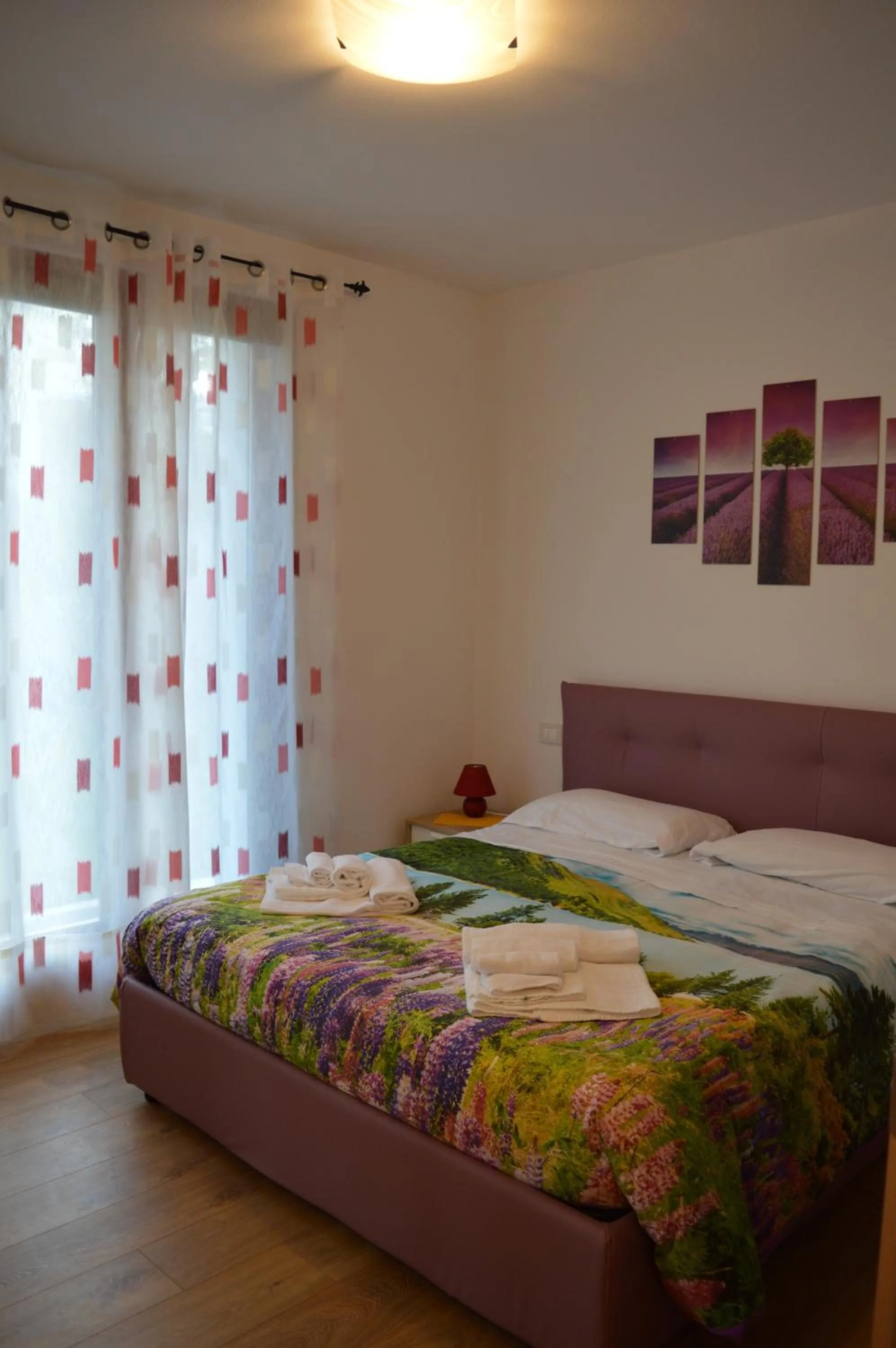 Bedroom, Bed in Villa Artemia