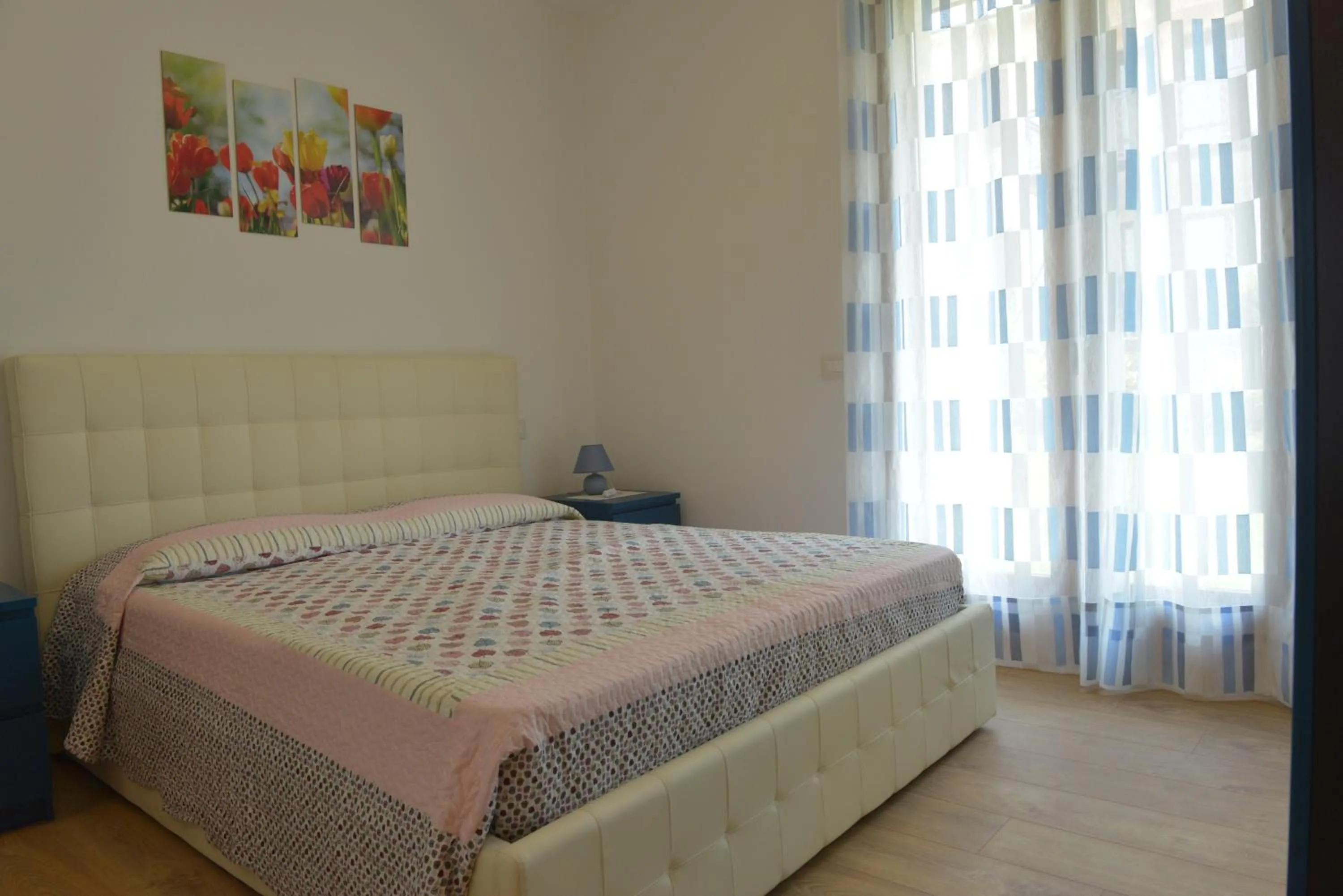 Bed in Villa Artemia
