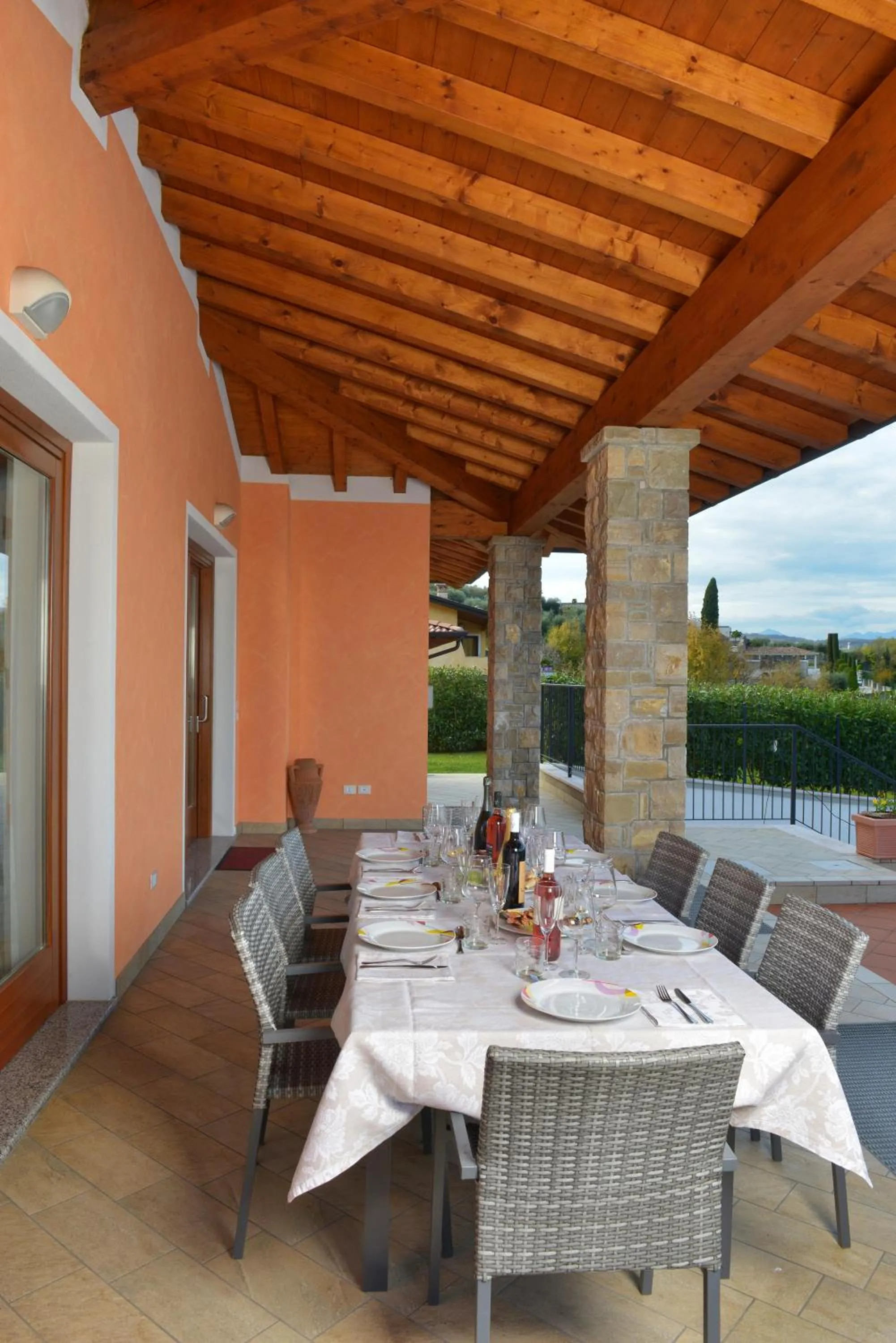 Patio in Villa Artemia