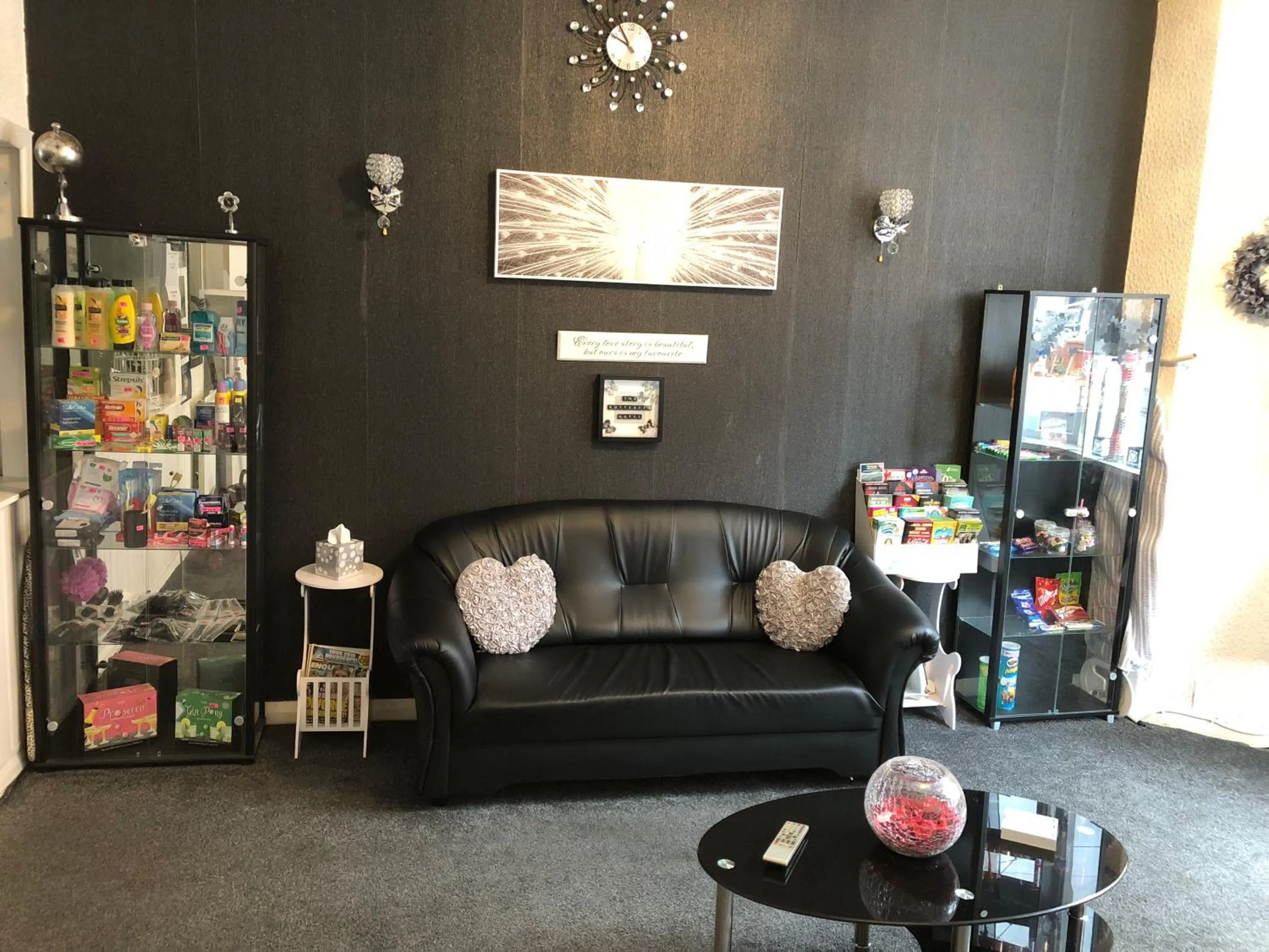 Lobby or reception in The Butterfly Hotel