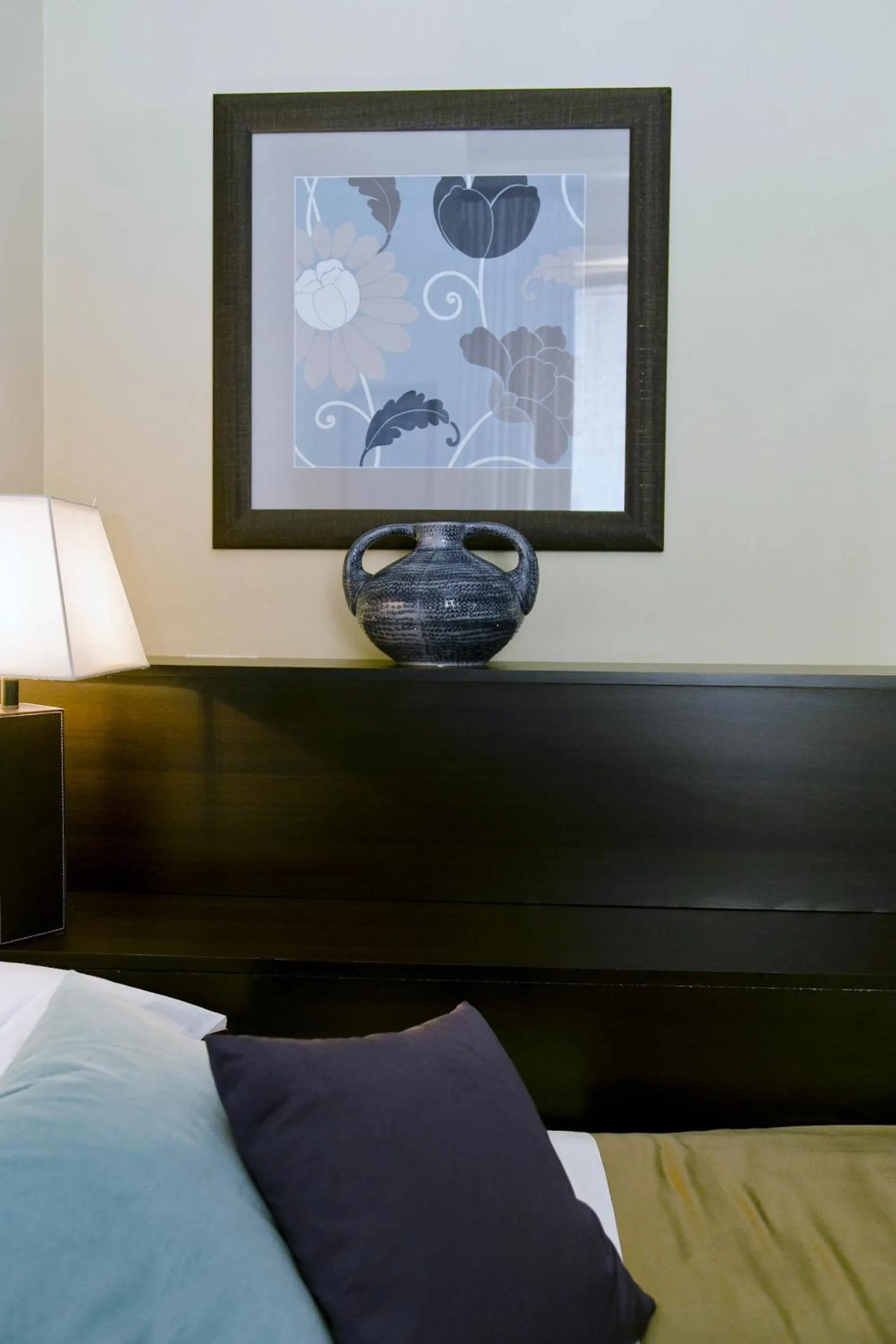 Decorative detail, Bed in Hotel Valeri