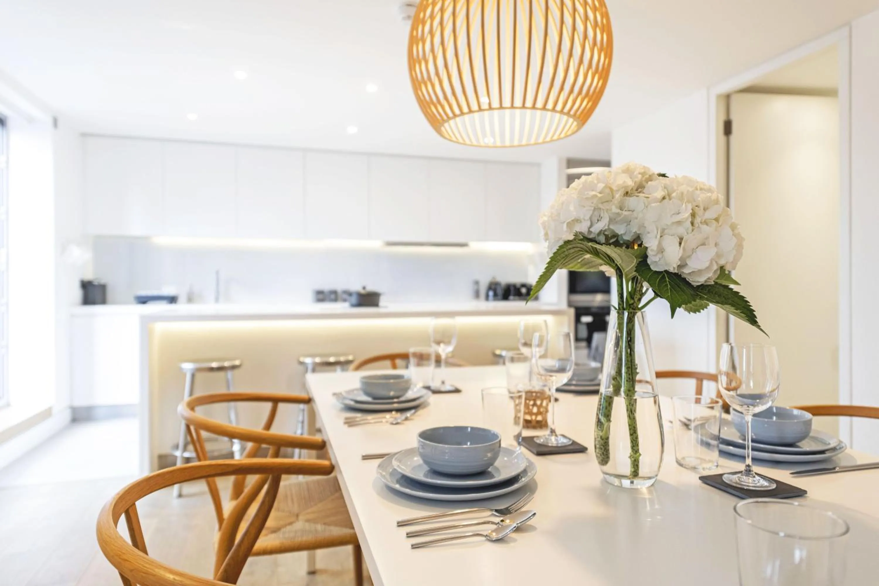 Kitchen or kitchenette in Accomodo London Waterloo - Luxury & Spacious Triplex Penthouse on Southbank