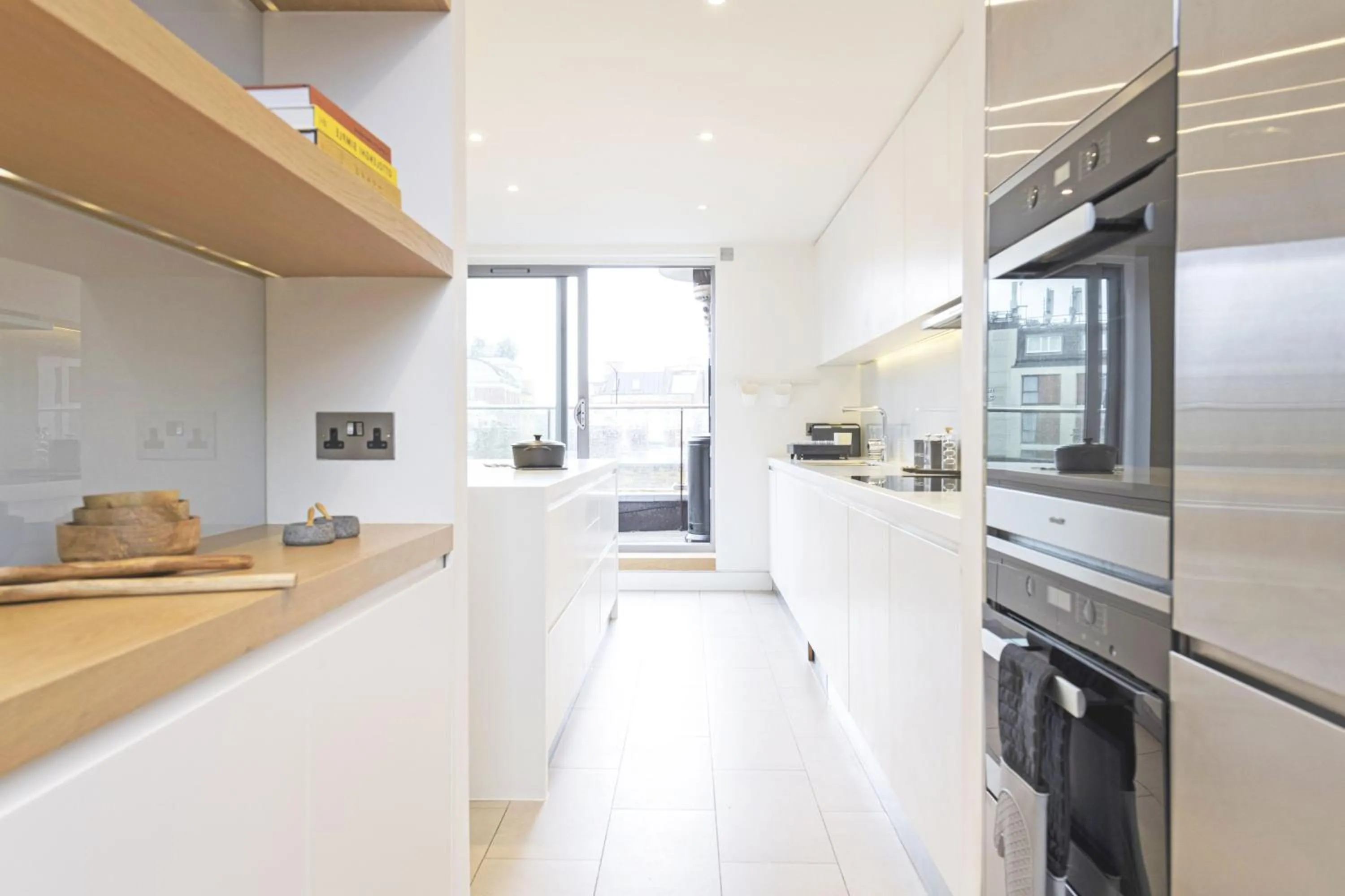 Kitchen or kitchenette in Accomodo London Waterloo - Luxury & Spacious Triplex Penthouse on Southbank
