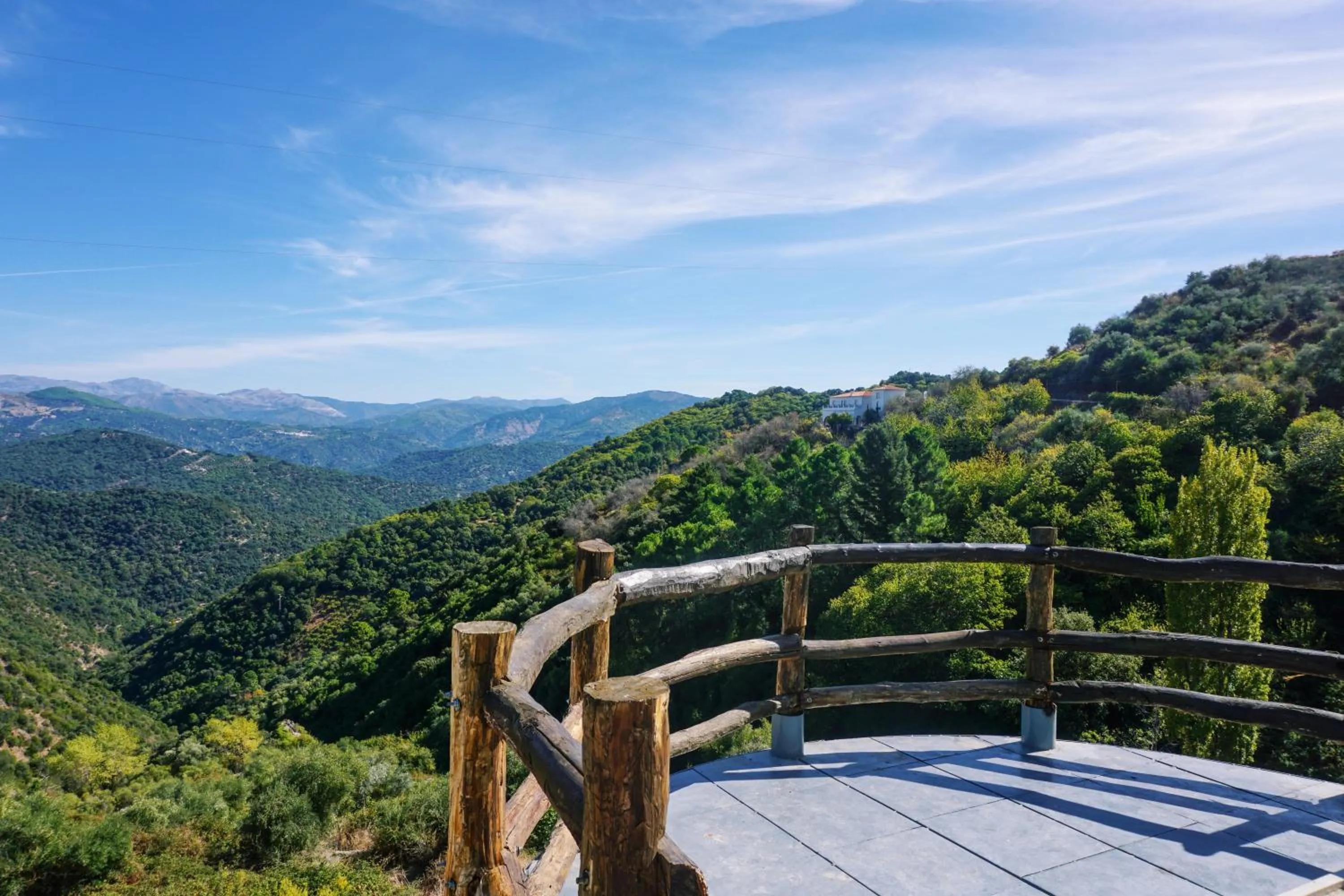 Mountain view in Hotel Almejí