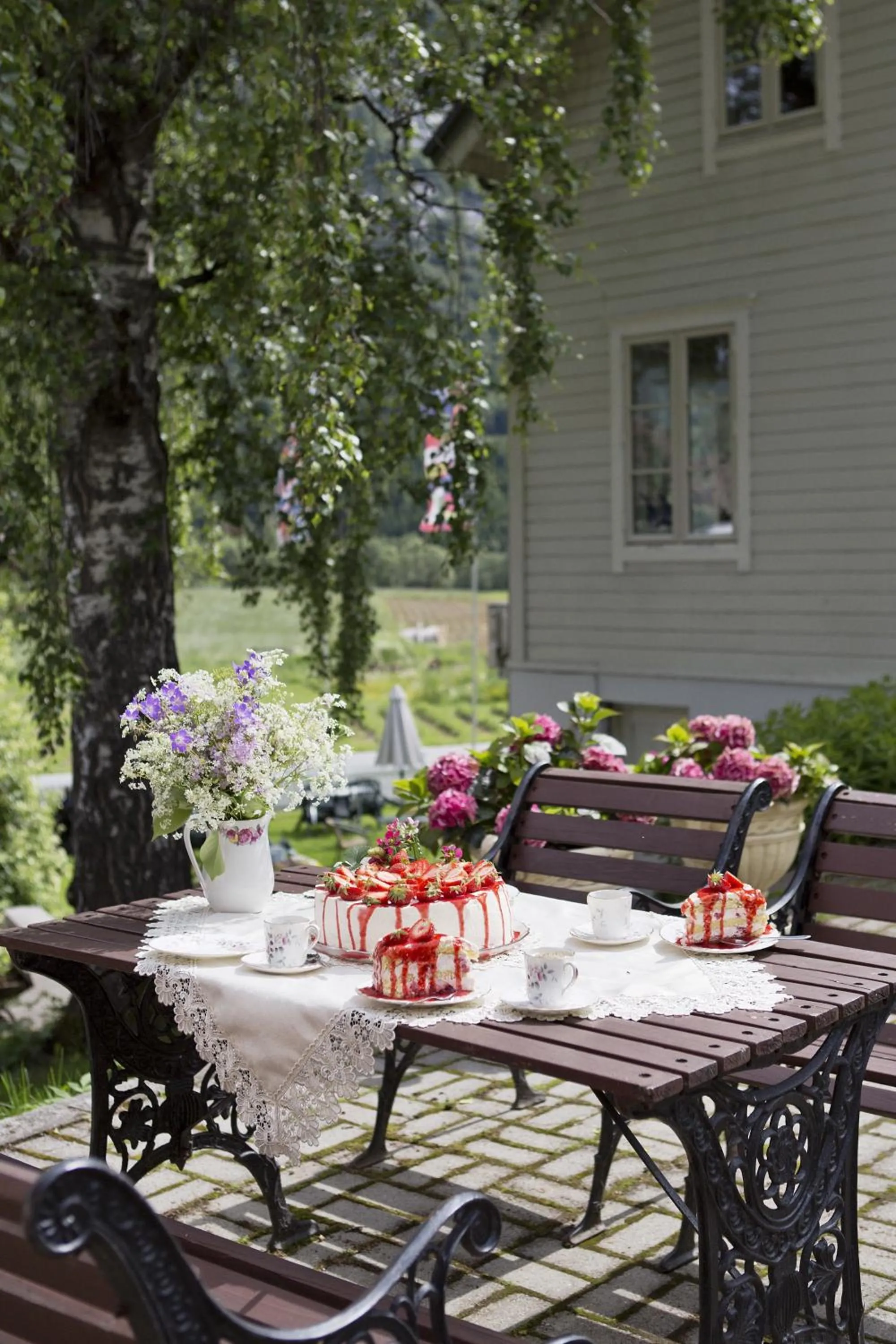 Food in Jordbærstova Feriehus