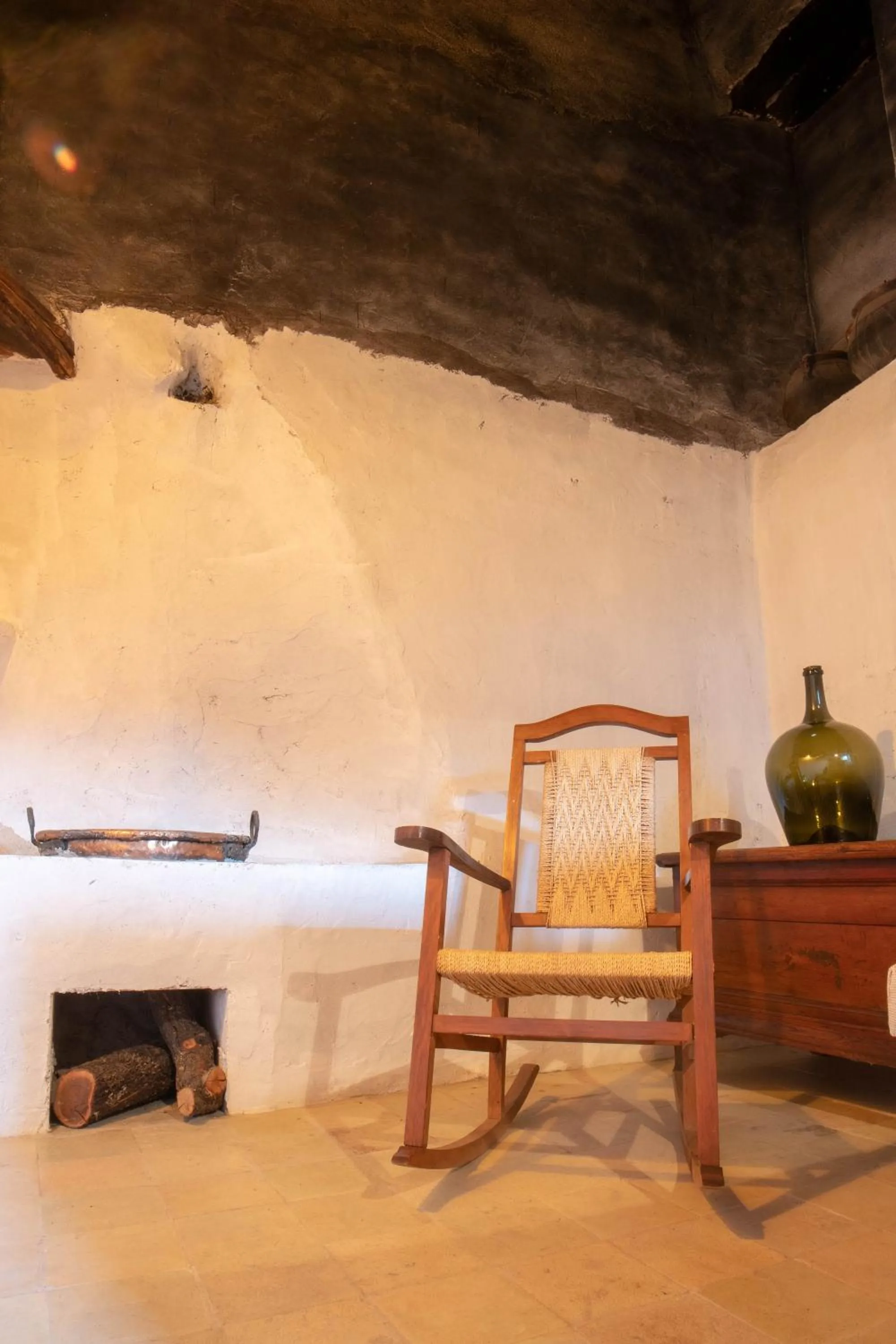 Seating area in Ca'n Beneït