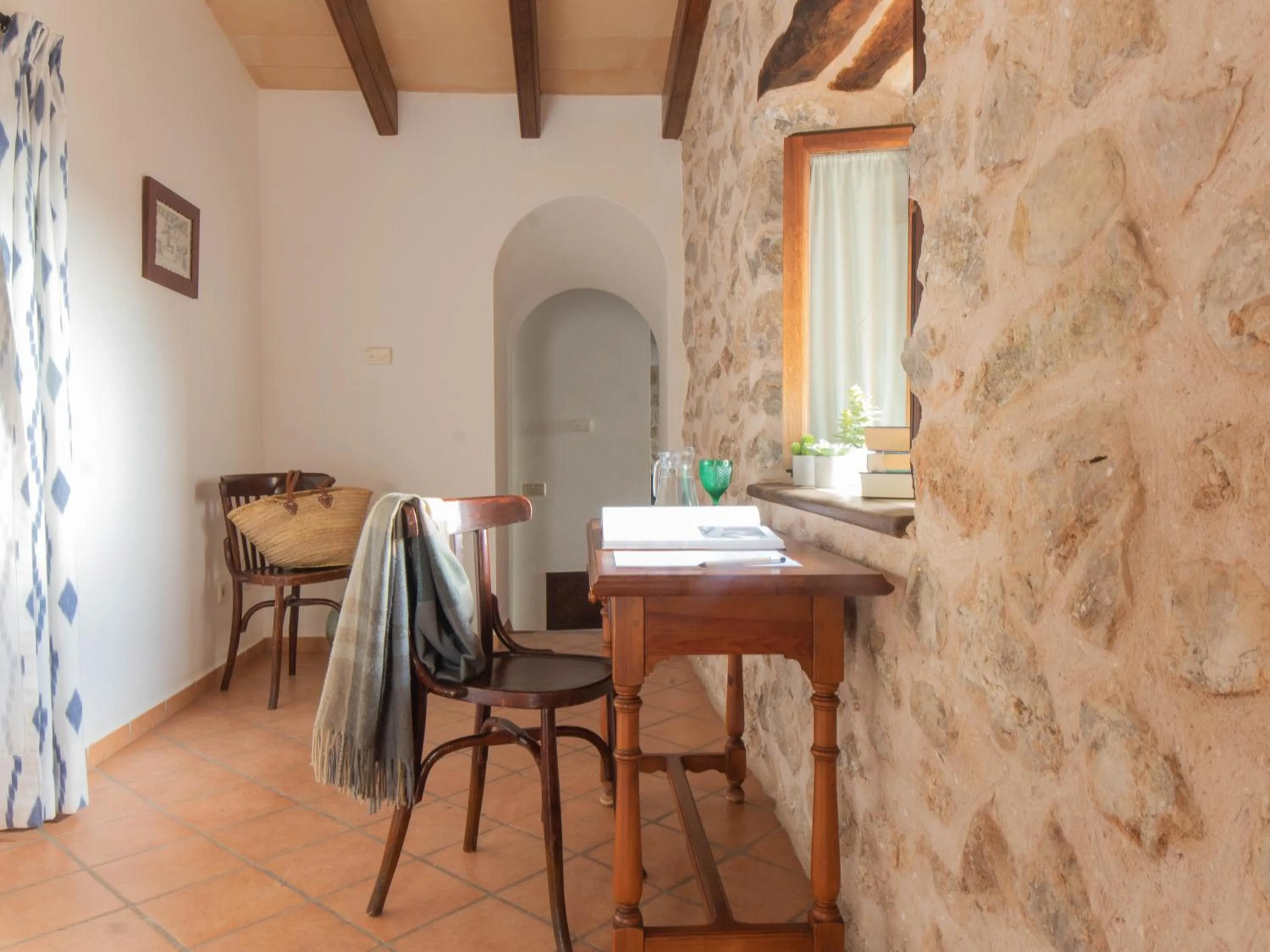 Seating area in Ca'n Beneït