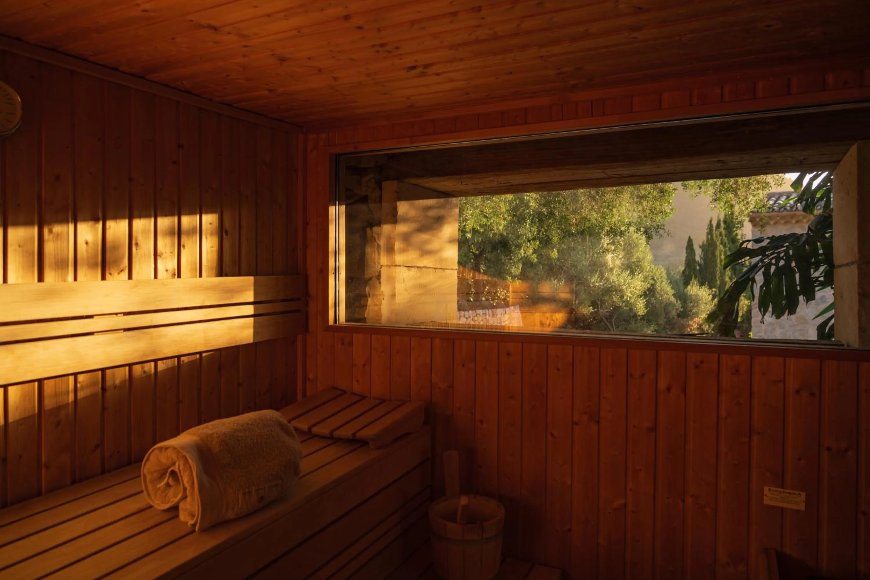 Sauna in Ca'n Beneït