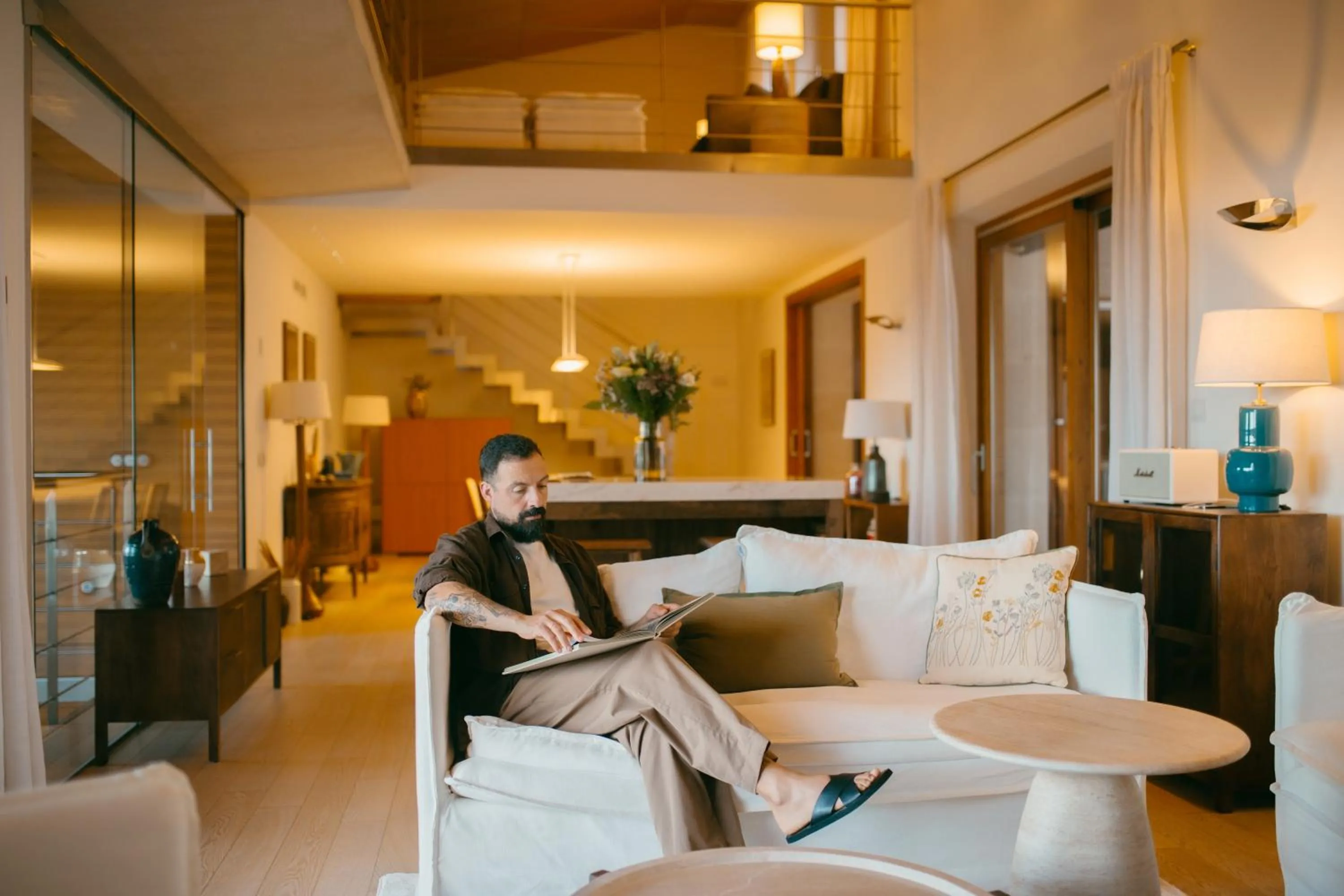 Living room in Ca'n Beneït