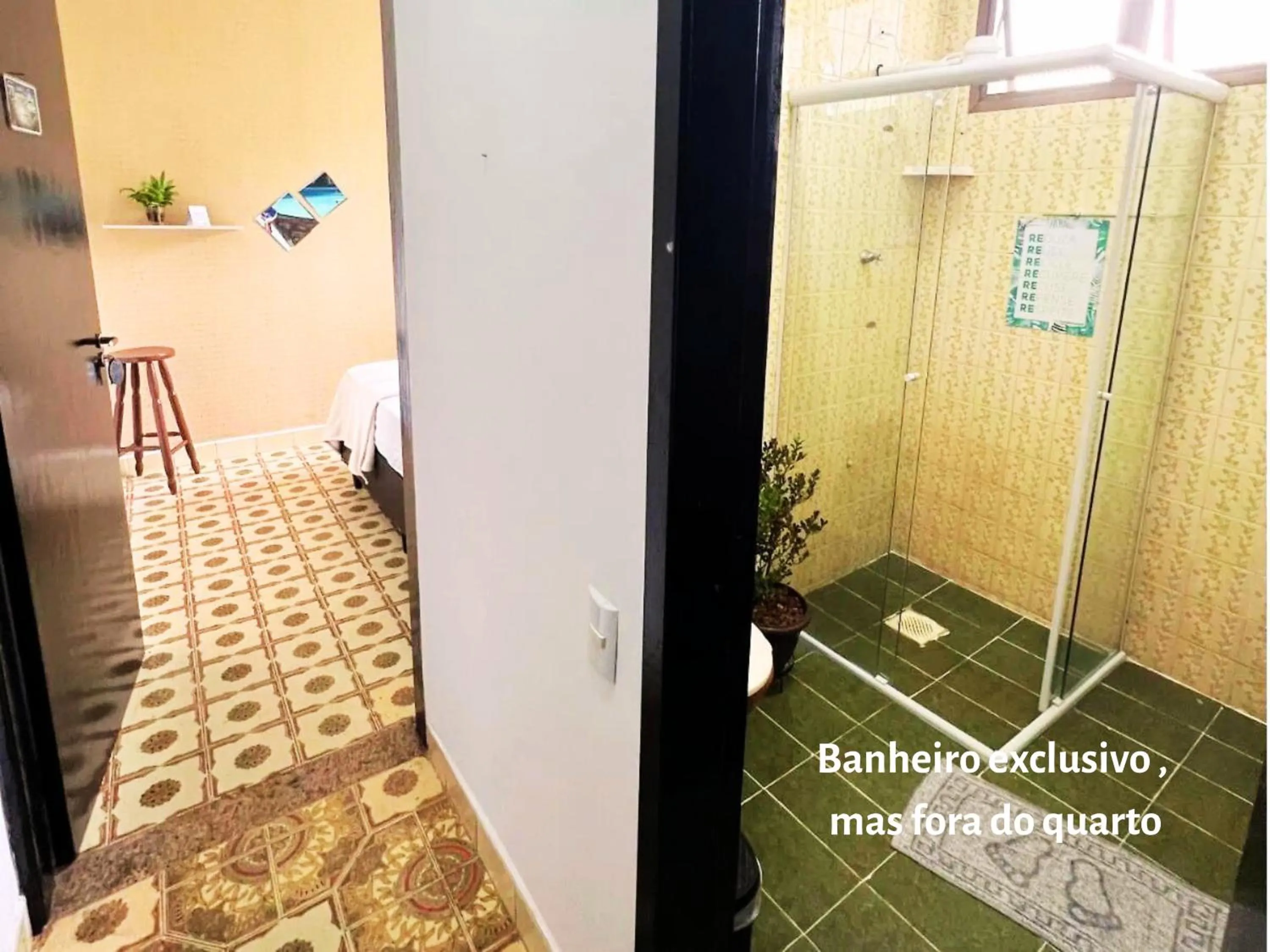 Shower in Tombo Beach Yoga Bem-estar