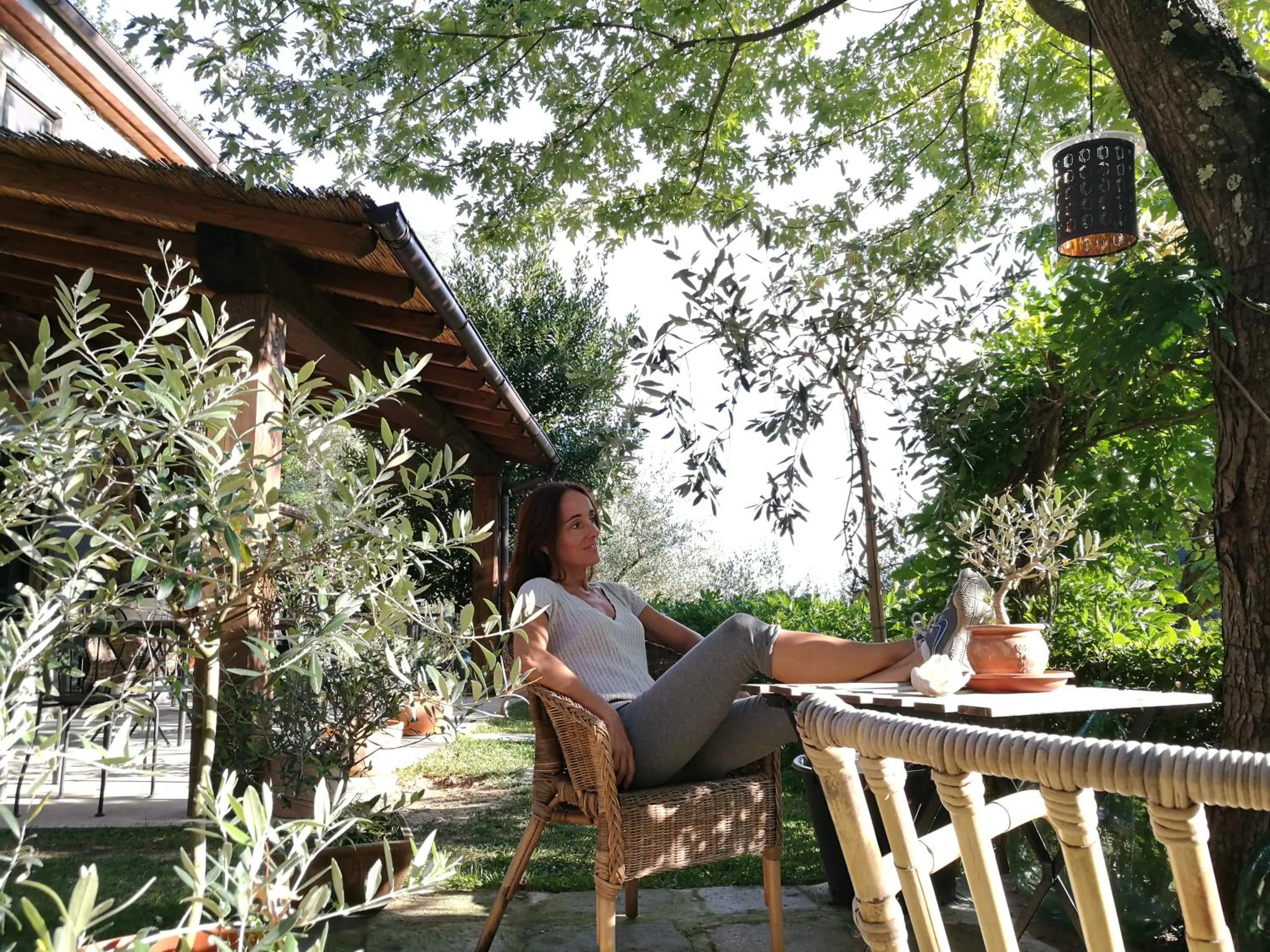 Patio in Agriturismo Tananei