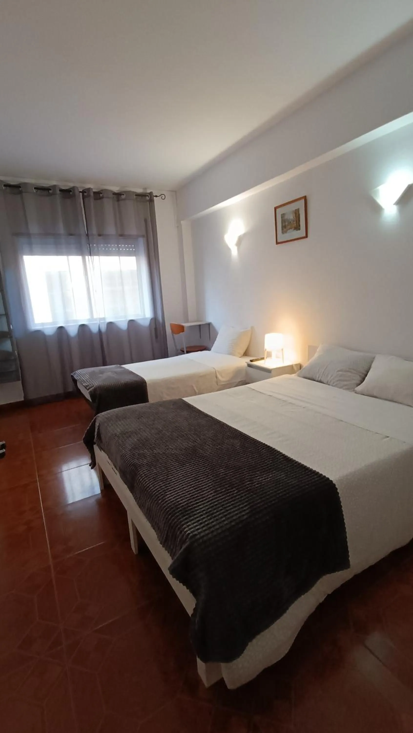 Bedroom, Bed in Residencial S. Gião