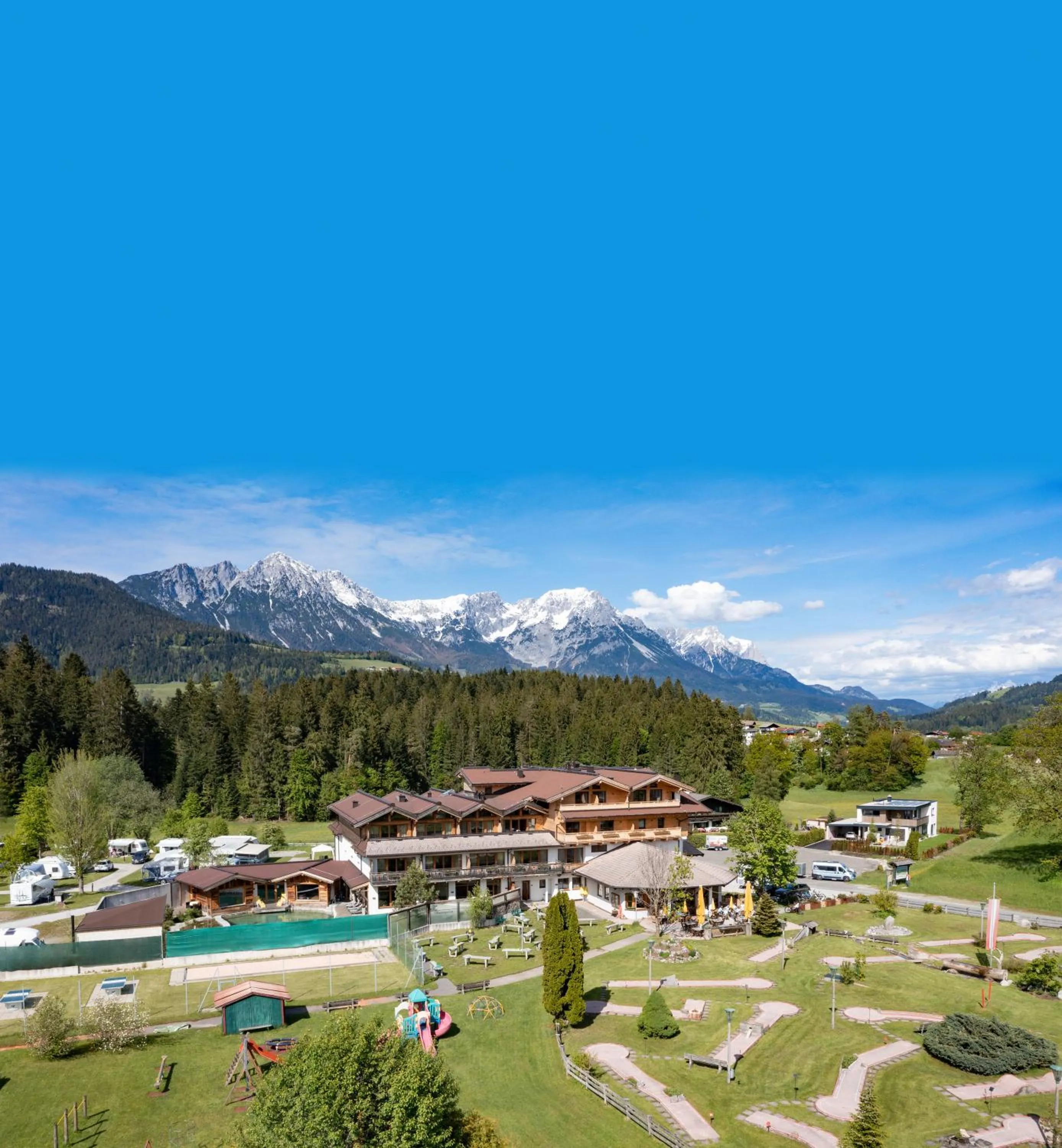 Natural landscape in Franzlhof