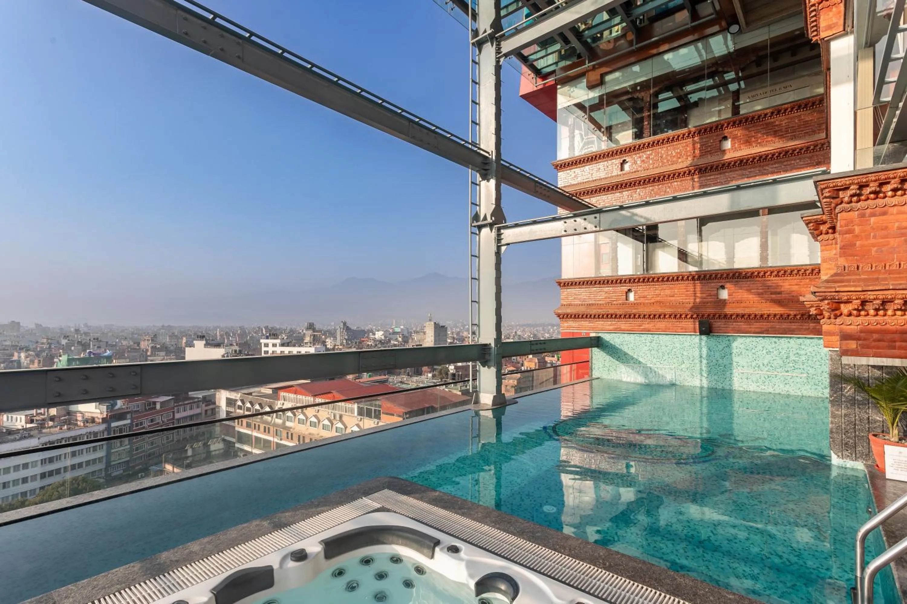 Swimming pool in Aarya Hotel and Spa - Eternal Heritage