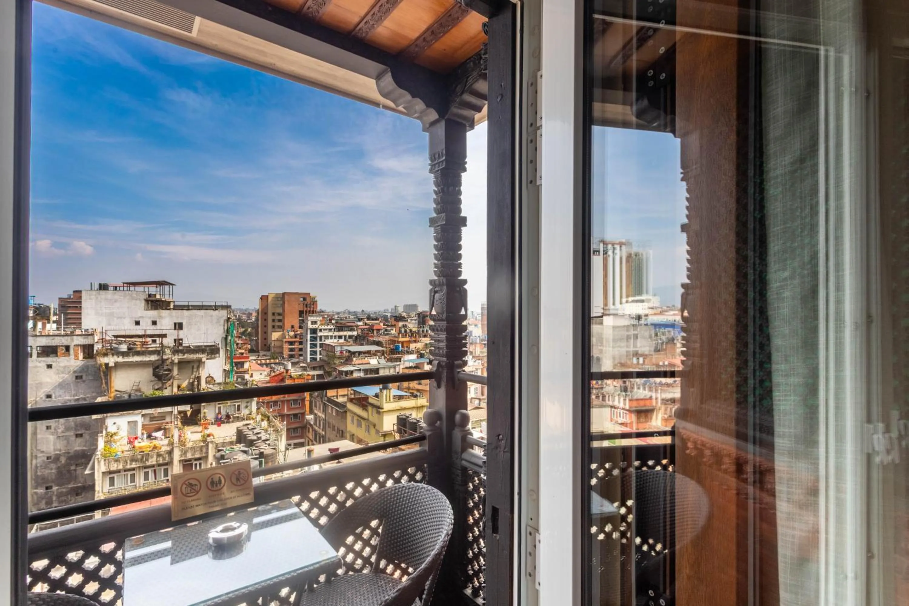 Balcony/Terrace in Aarya Hotel and Spa - Eternal Heritage