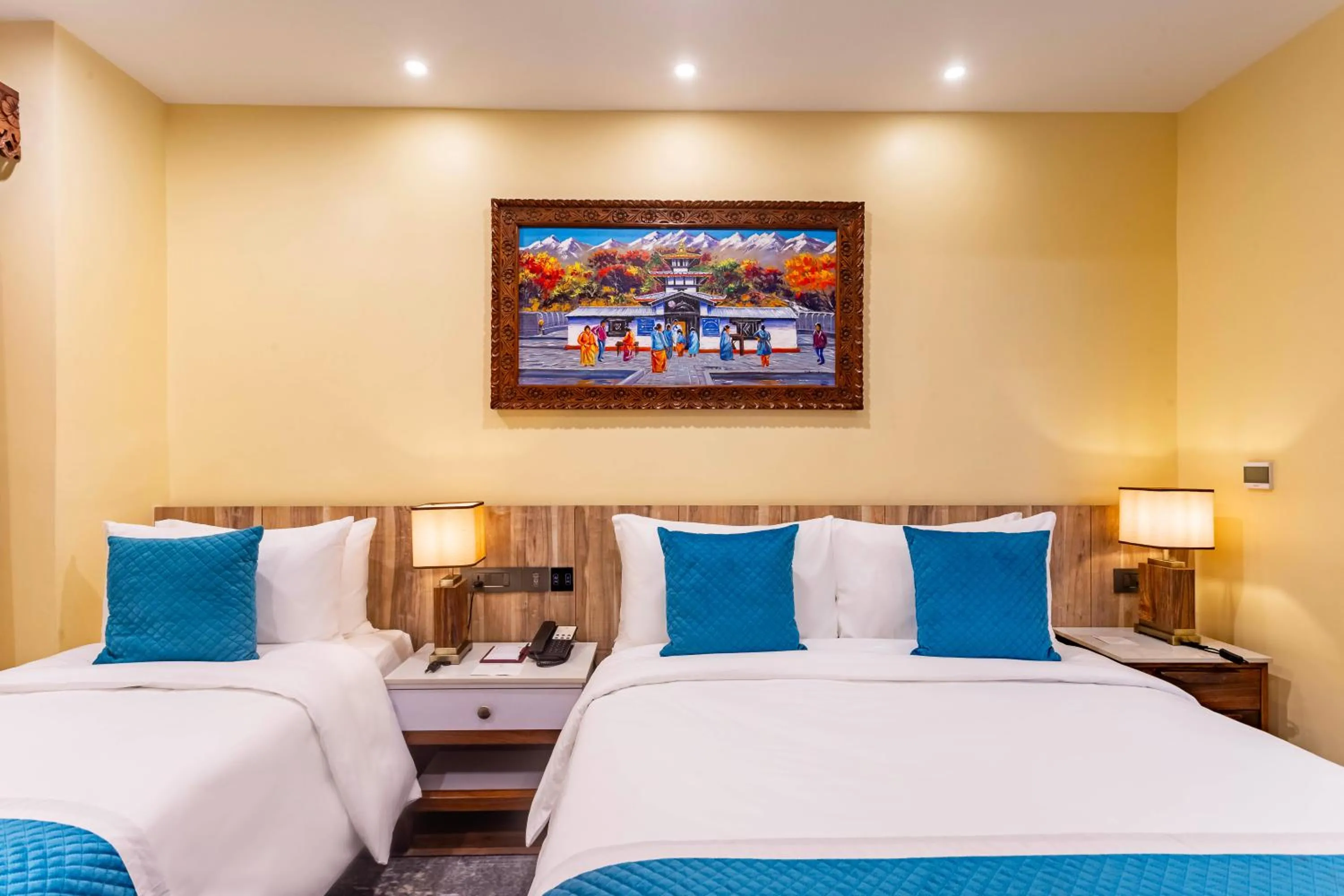 Bedroom, Bed in Aarya Hotel and Spa - Eternal Heritage