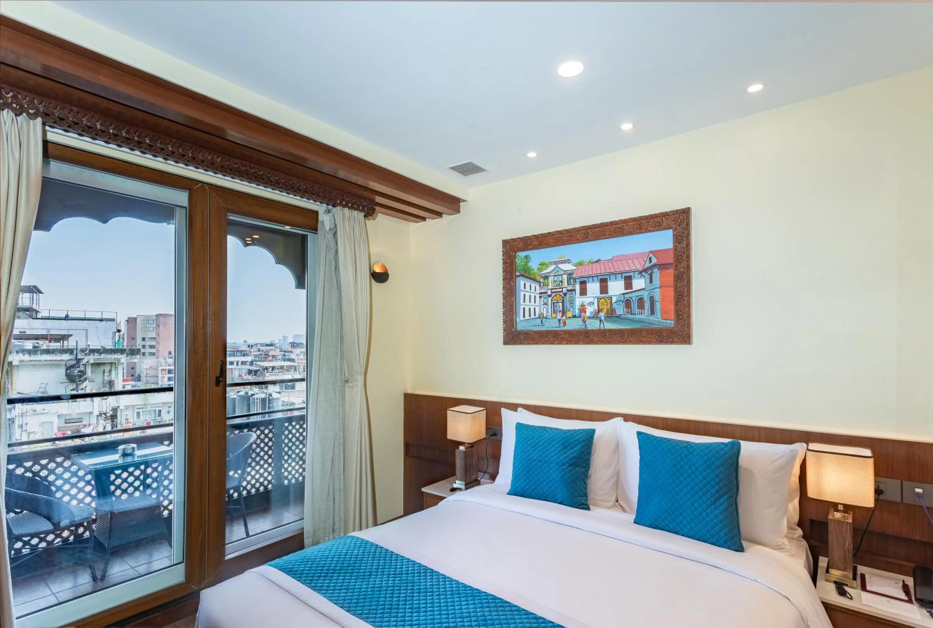 Bedroom, Bed in Aarya Hotel and Spa - Eternal Heritage