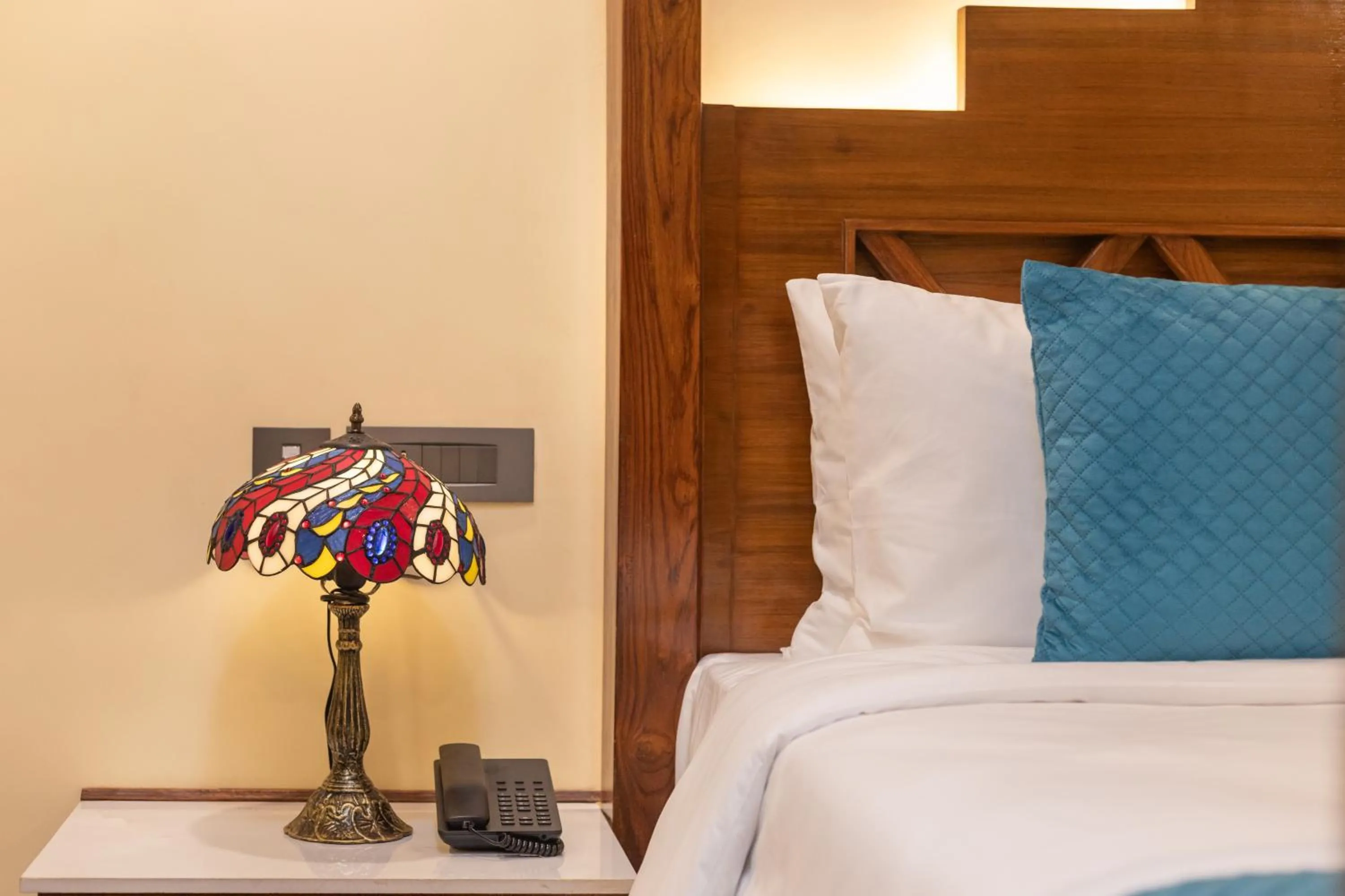 Bed in Aarya Hotel and Spa - Eternal Heritage