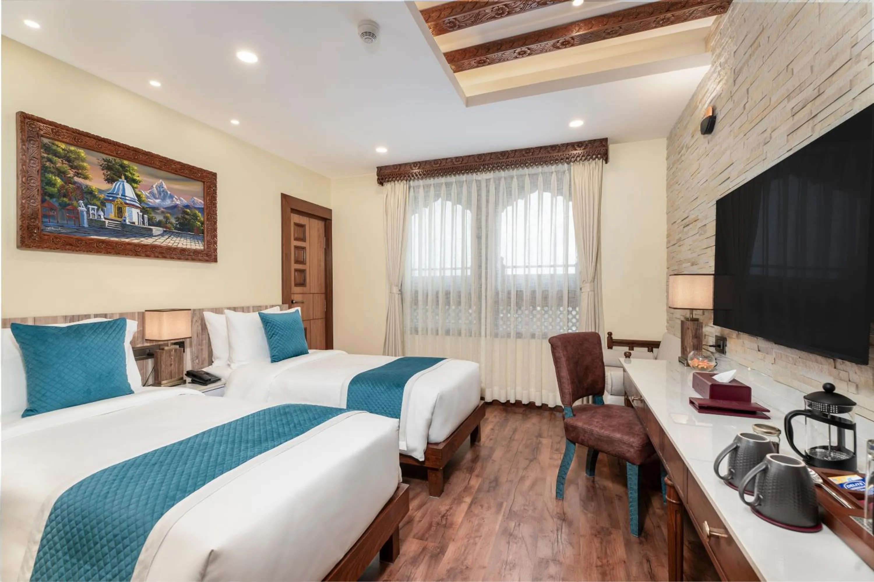 Bedroom, Bed in Aarya Hotel and Spa - Eternal Heritage
