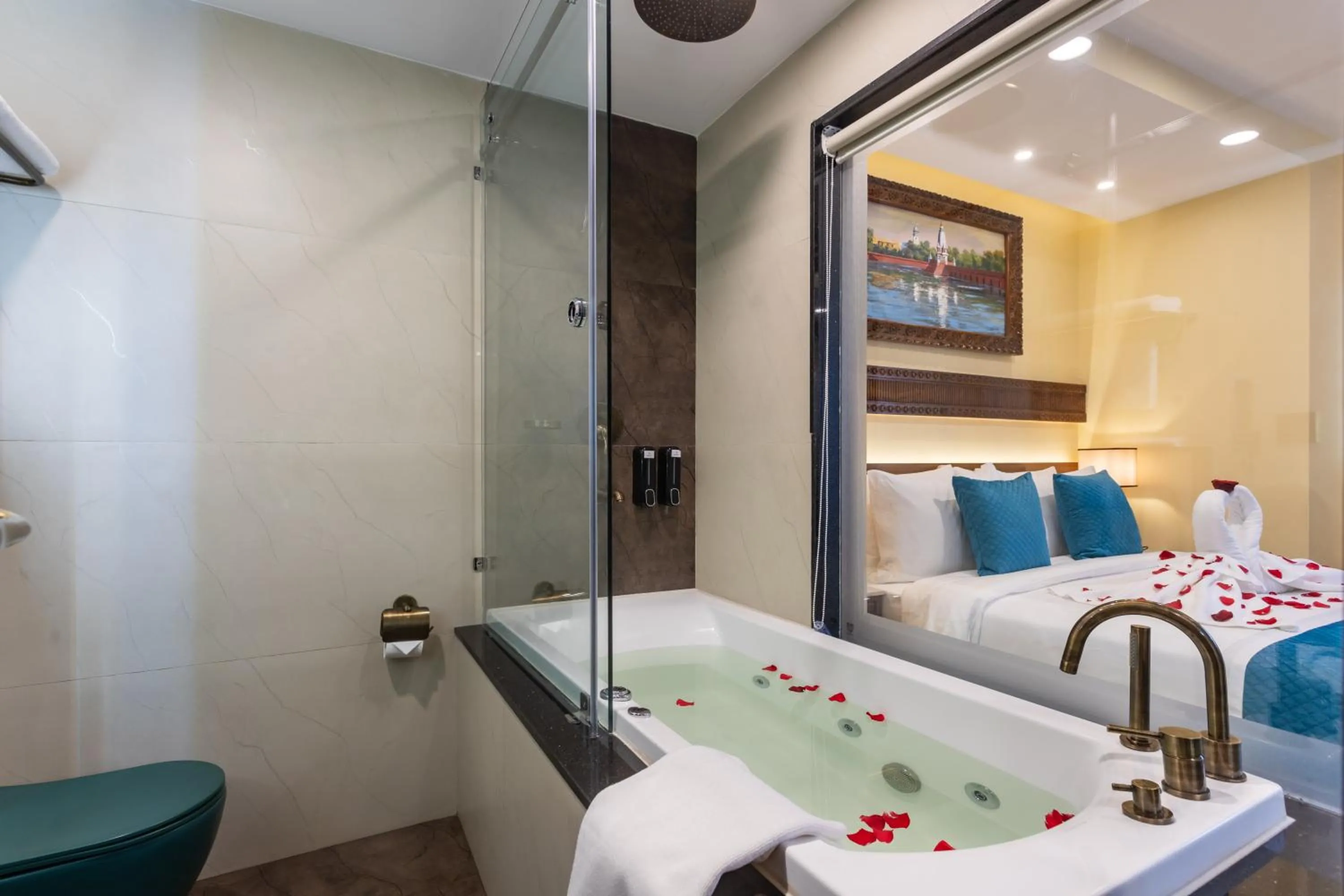 Bed in Aarya Hotel and Spa - Eternal Heritage
