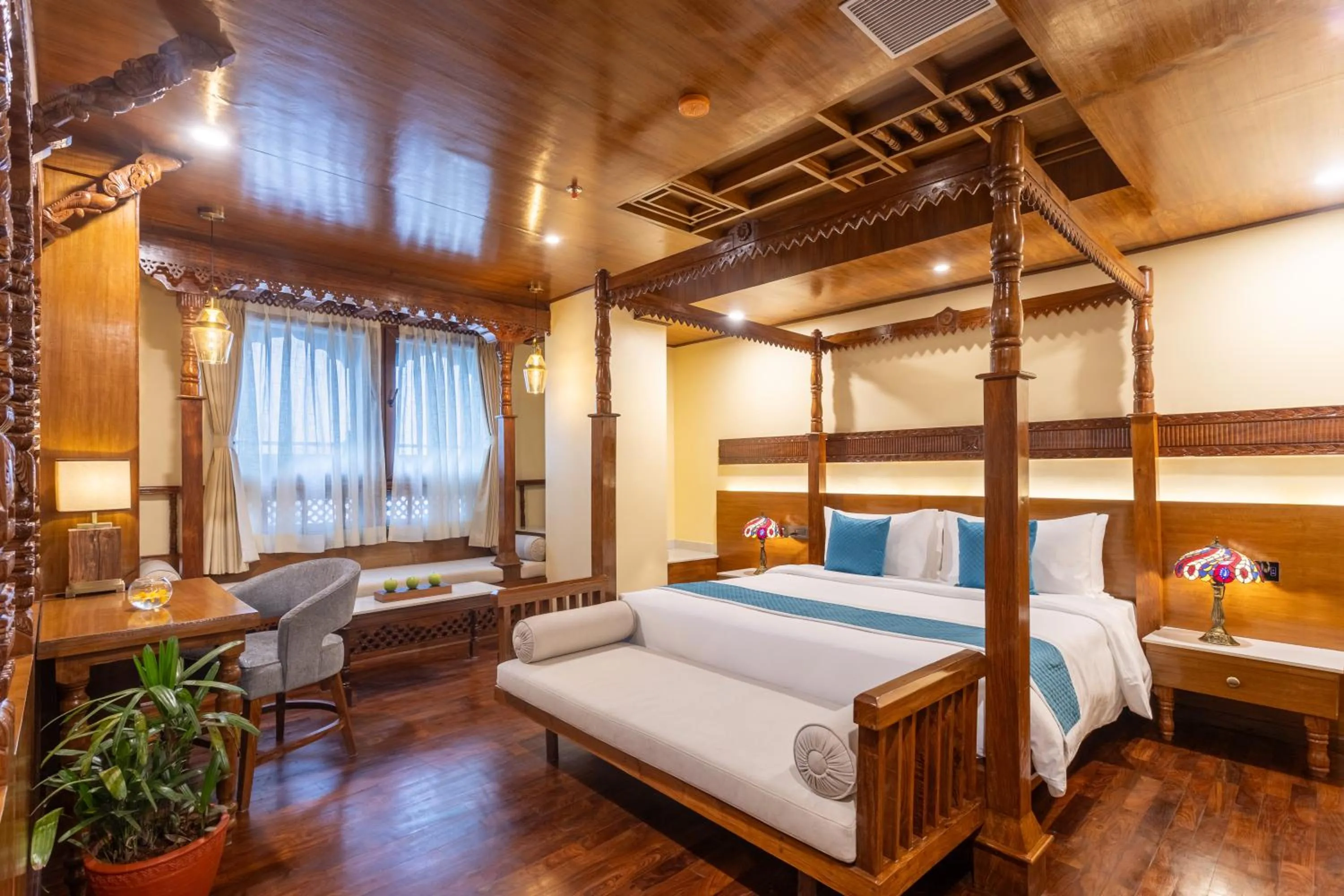 Bed in Aarya Hotel and Spa - Eternal Heritage