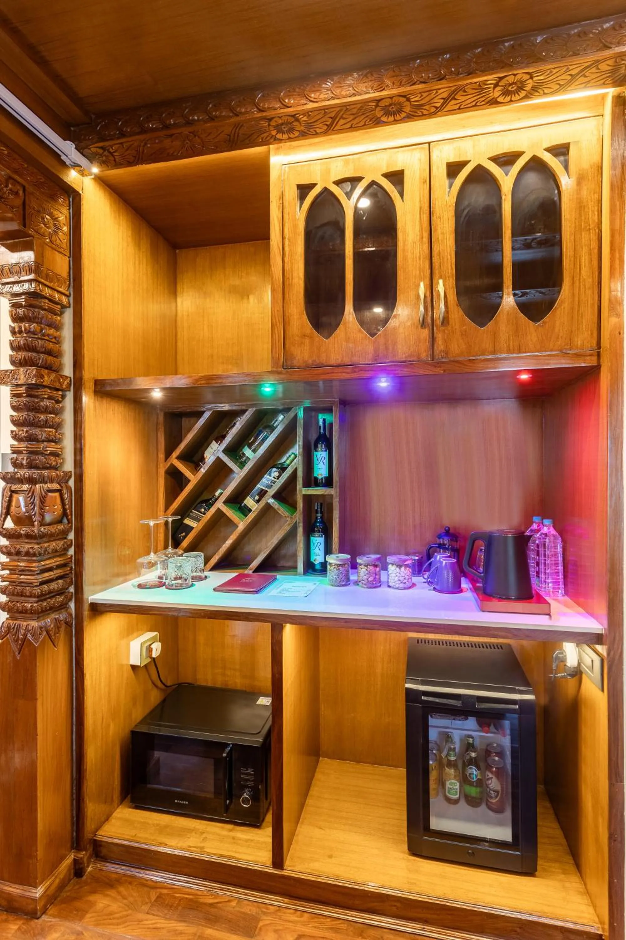 minibar in Aarya Hotel and Spa - Eternal Heritage