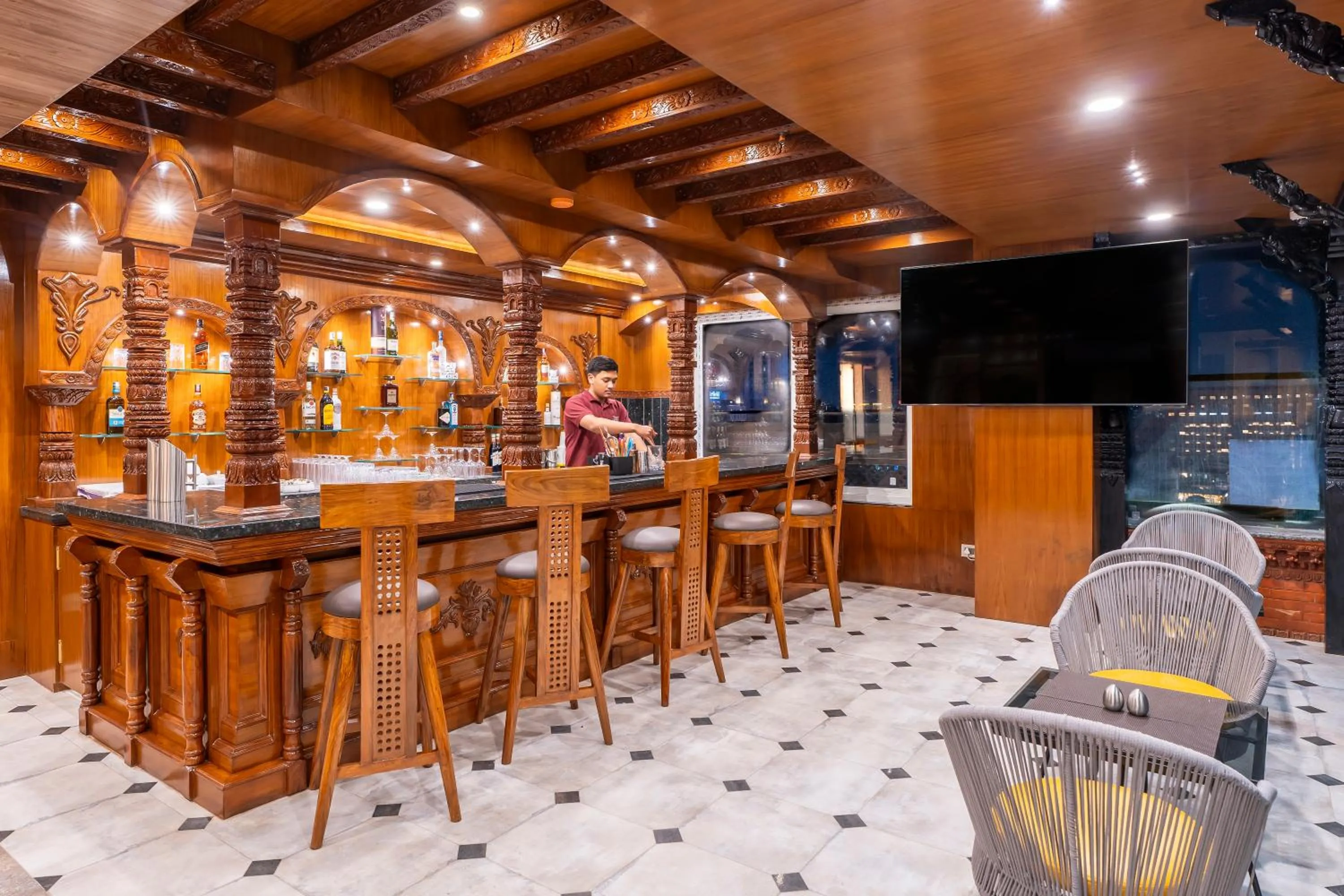 Lounge or bar in Aarya Hotel and Spa - Eternal Heritage