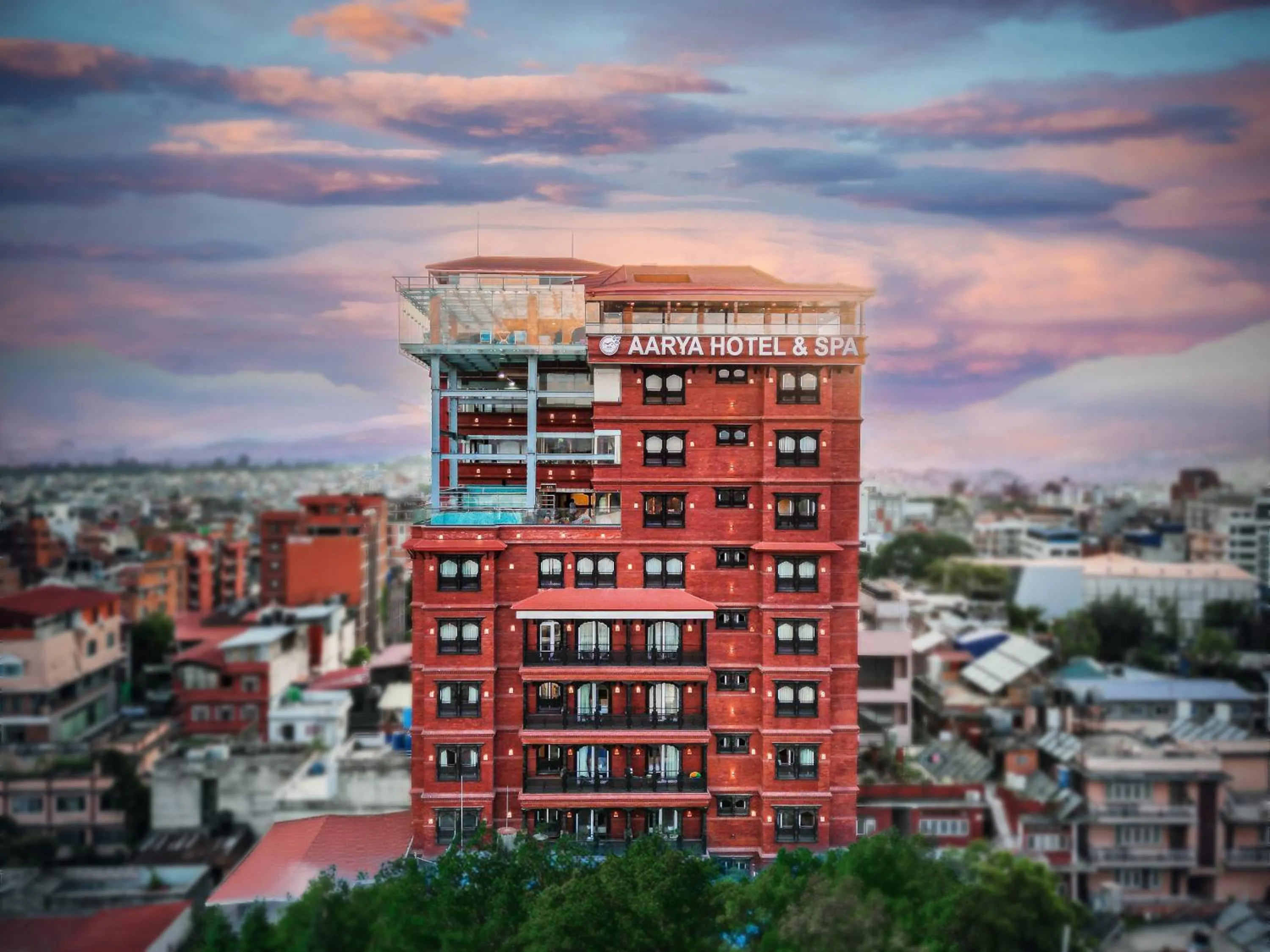 Property building in Aarya Hotel and Spa - Eternal Heritage