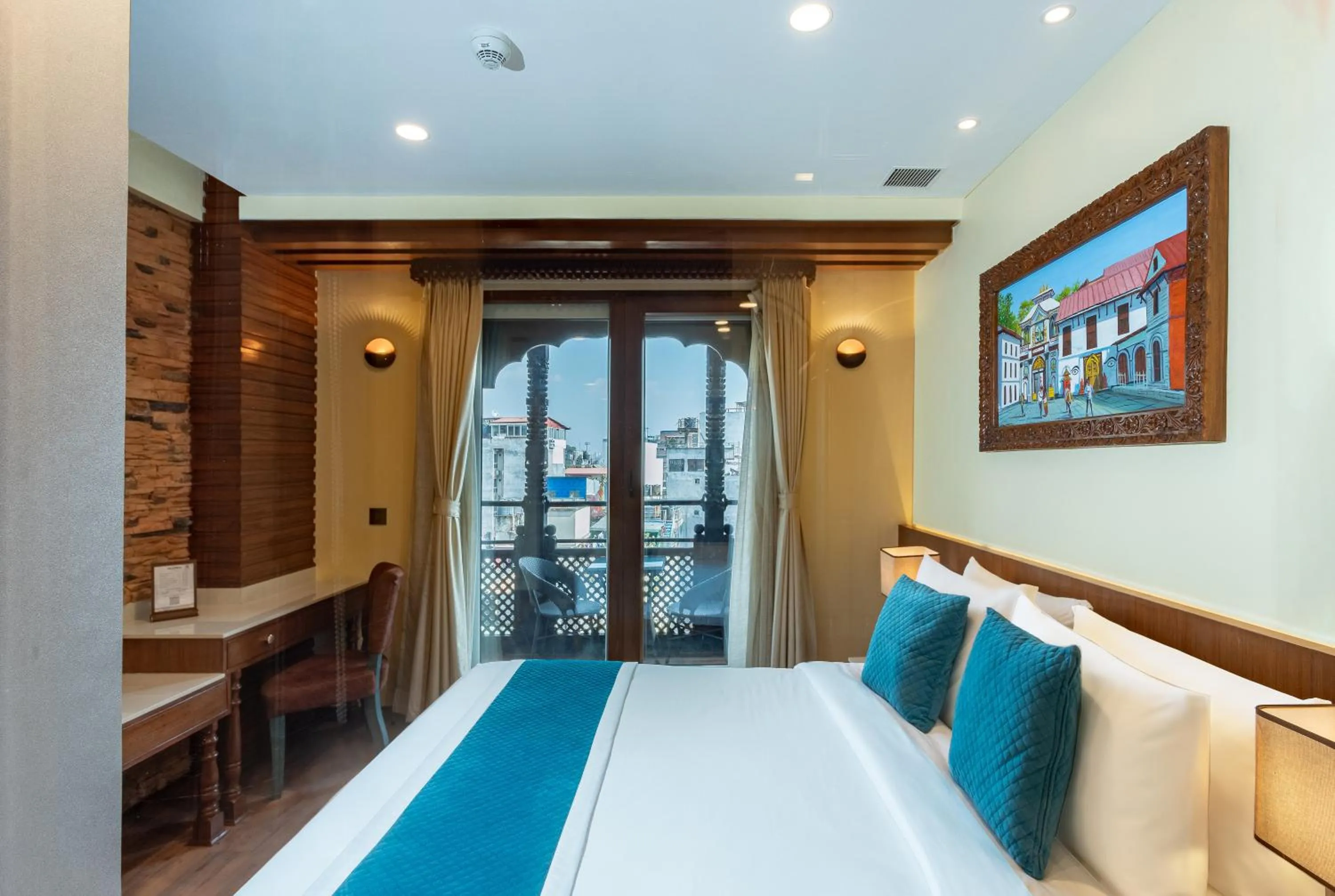 Bedroom, Bed in Aarya Hotel and Spa - Eternal Heritage