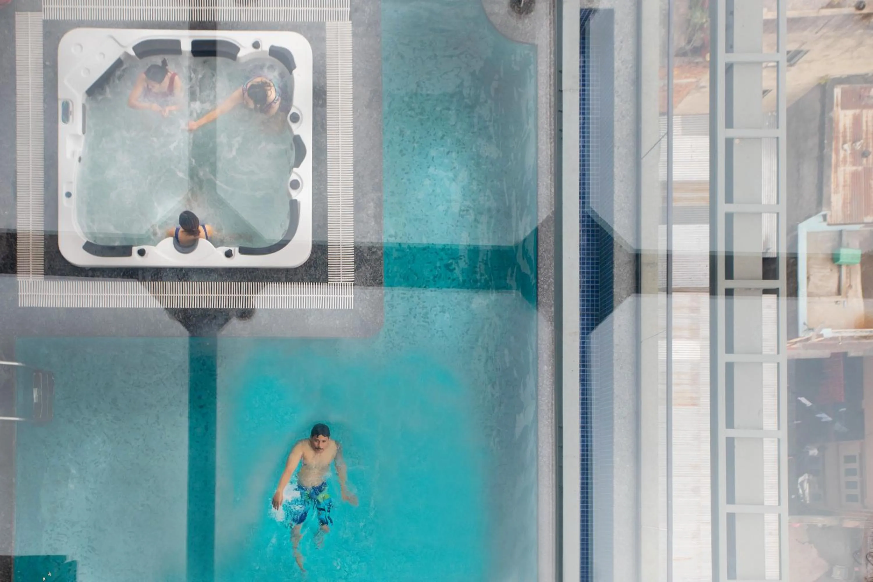 Swimming pool in Aarya Hotel and Spa - Eternal Heritage
