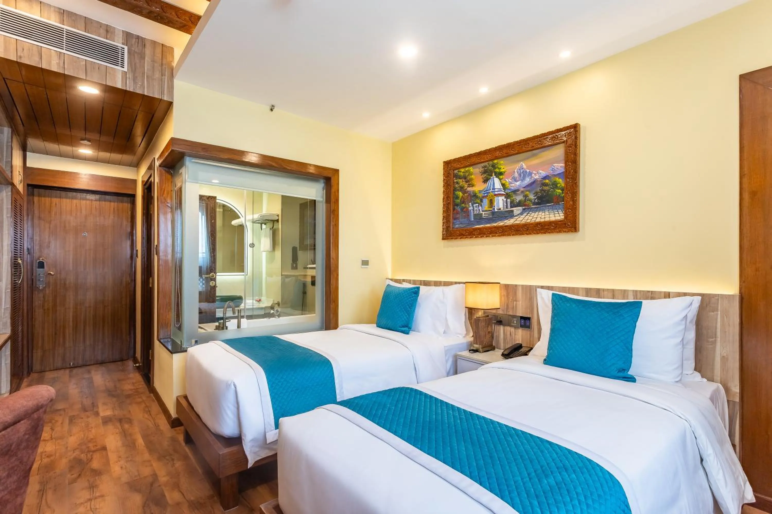Bed in Aarya Hotel and Spa - Eternal Heritage