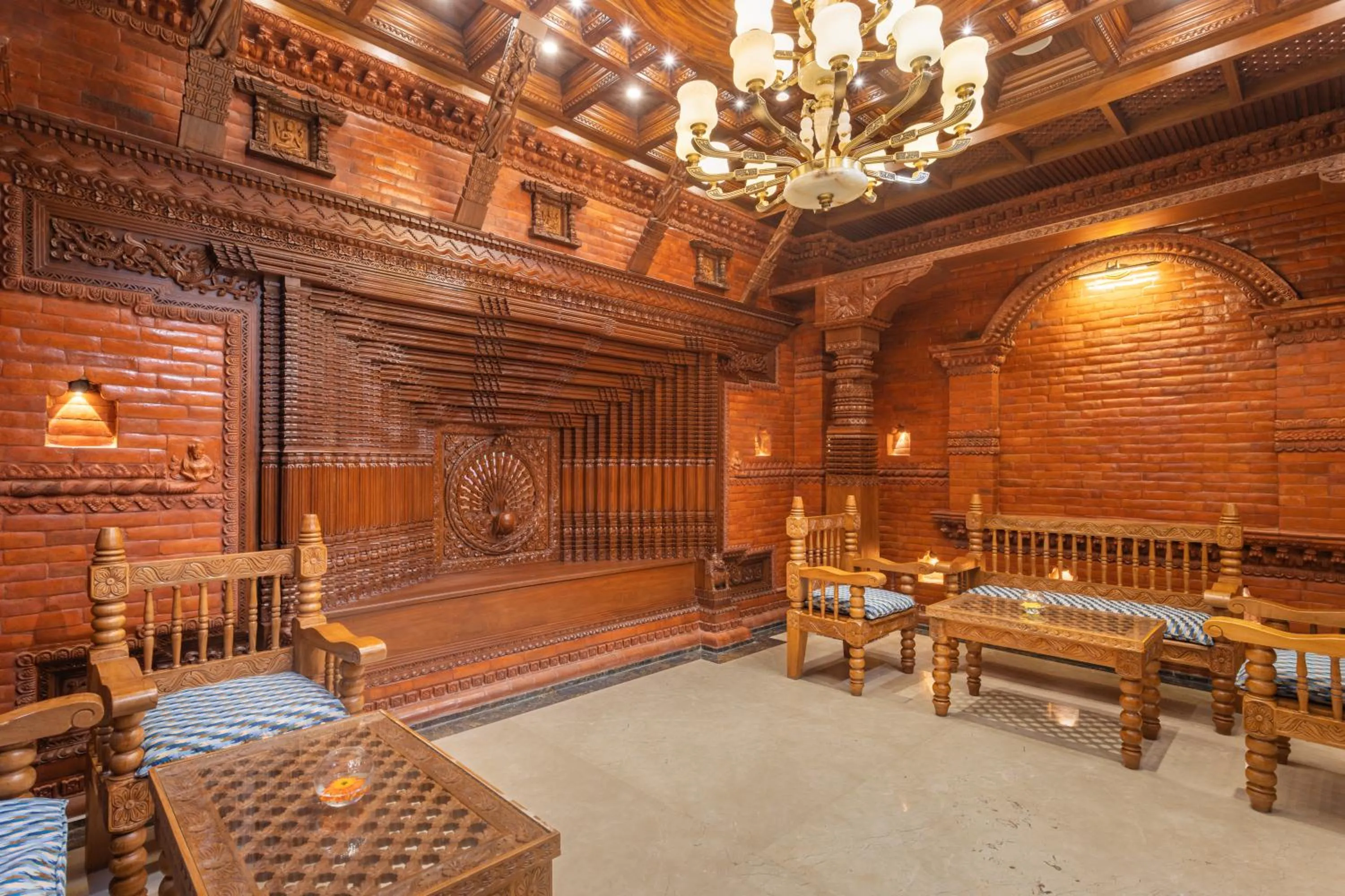 Lobby or reception in Aarya Hotel and Spa - Eternal Heritage