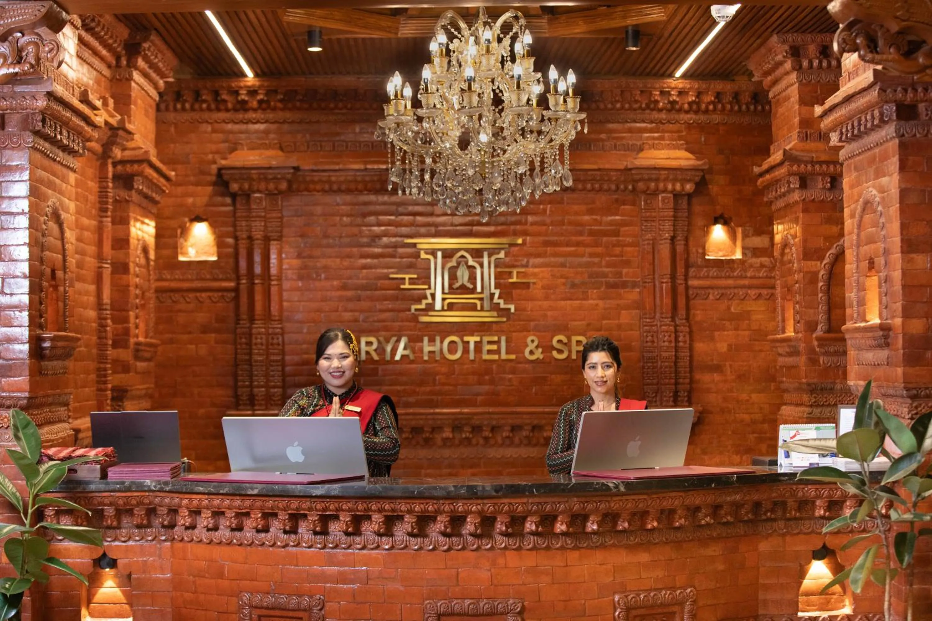 Lobby or reception in Aarya Hotel and Spa - Eternal Heritage