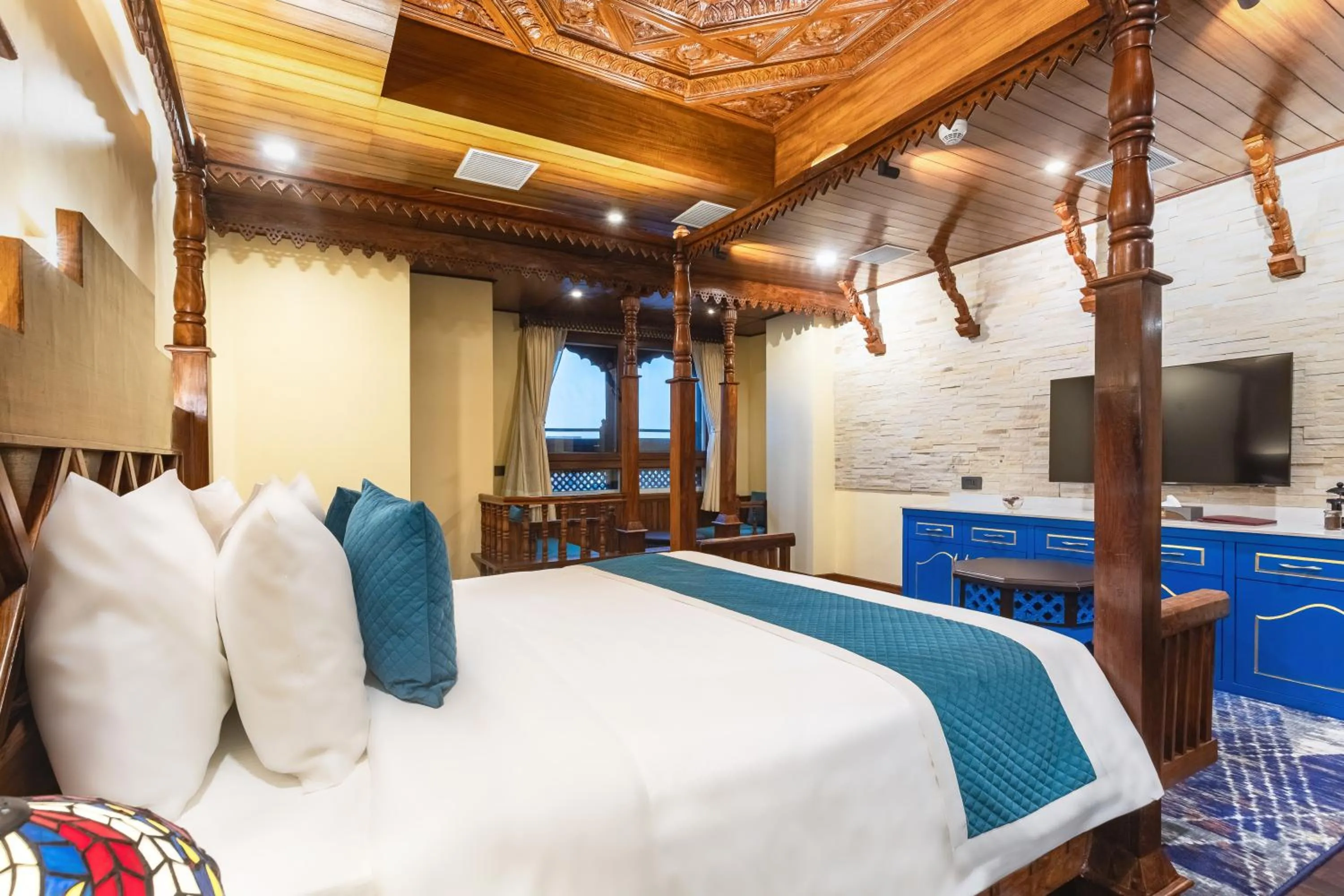 Bed in Aarya Hotel and Spa - Eternal Heritage