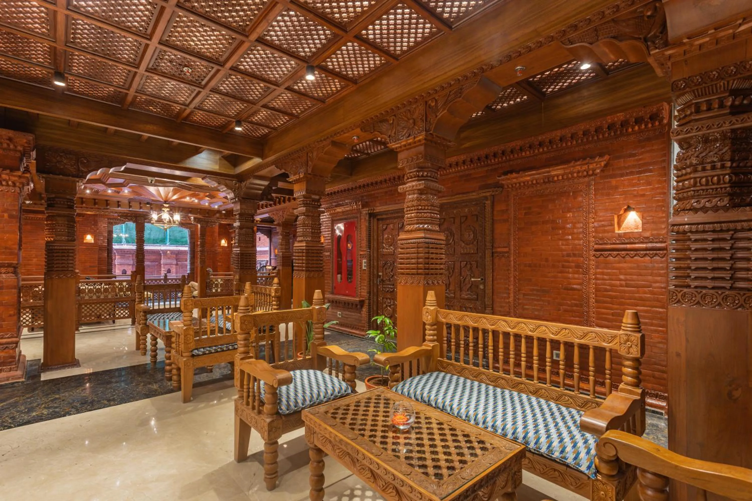 Seating area in Aarya Hotel and Spa - Eternal Heritage