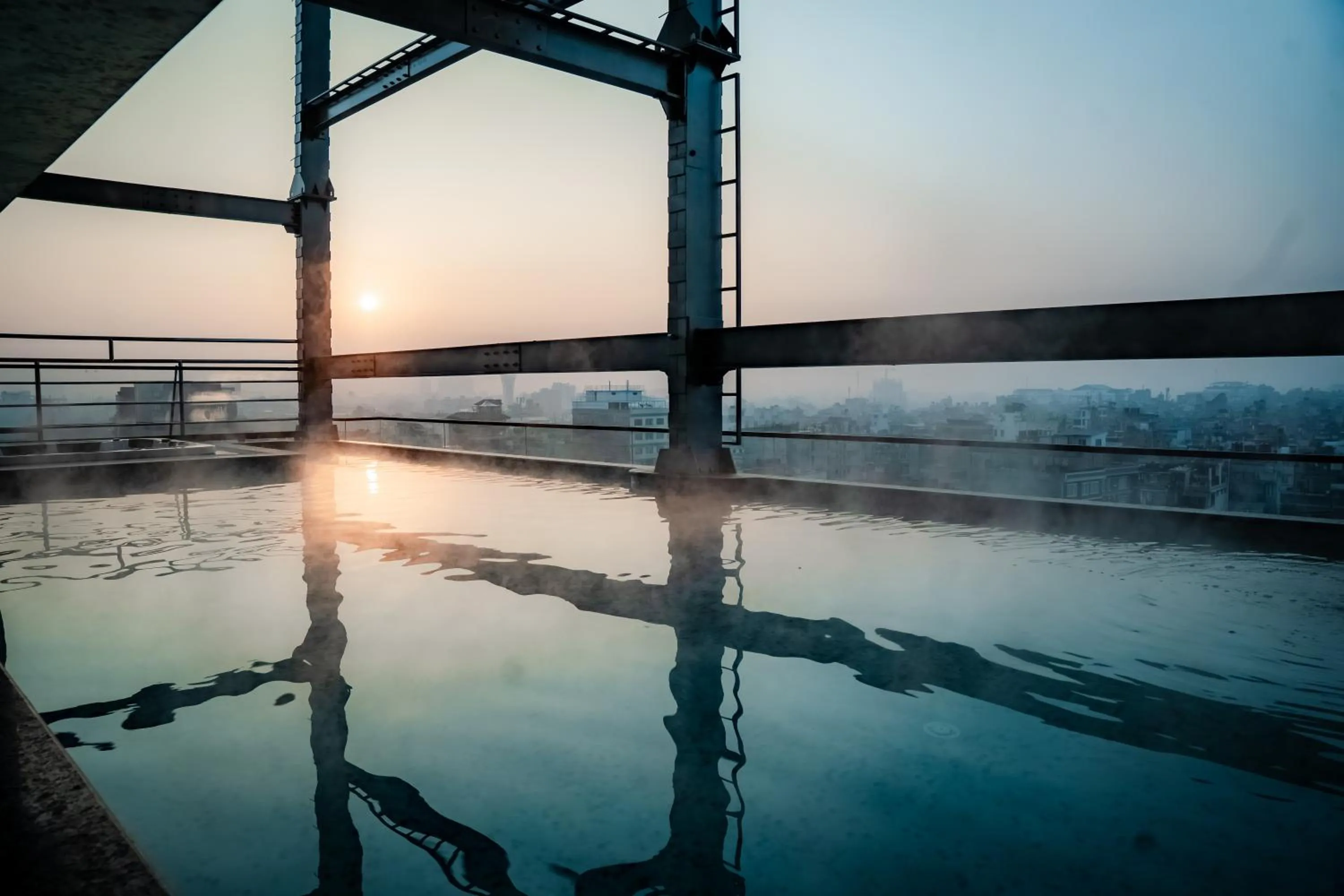 Swimming pool in Aarya Hotel and Spa - Eternal Heritage