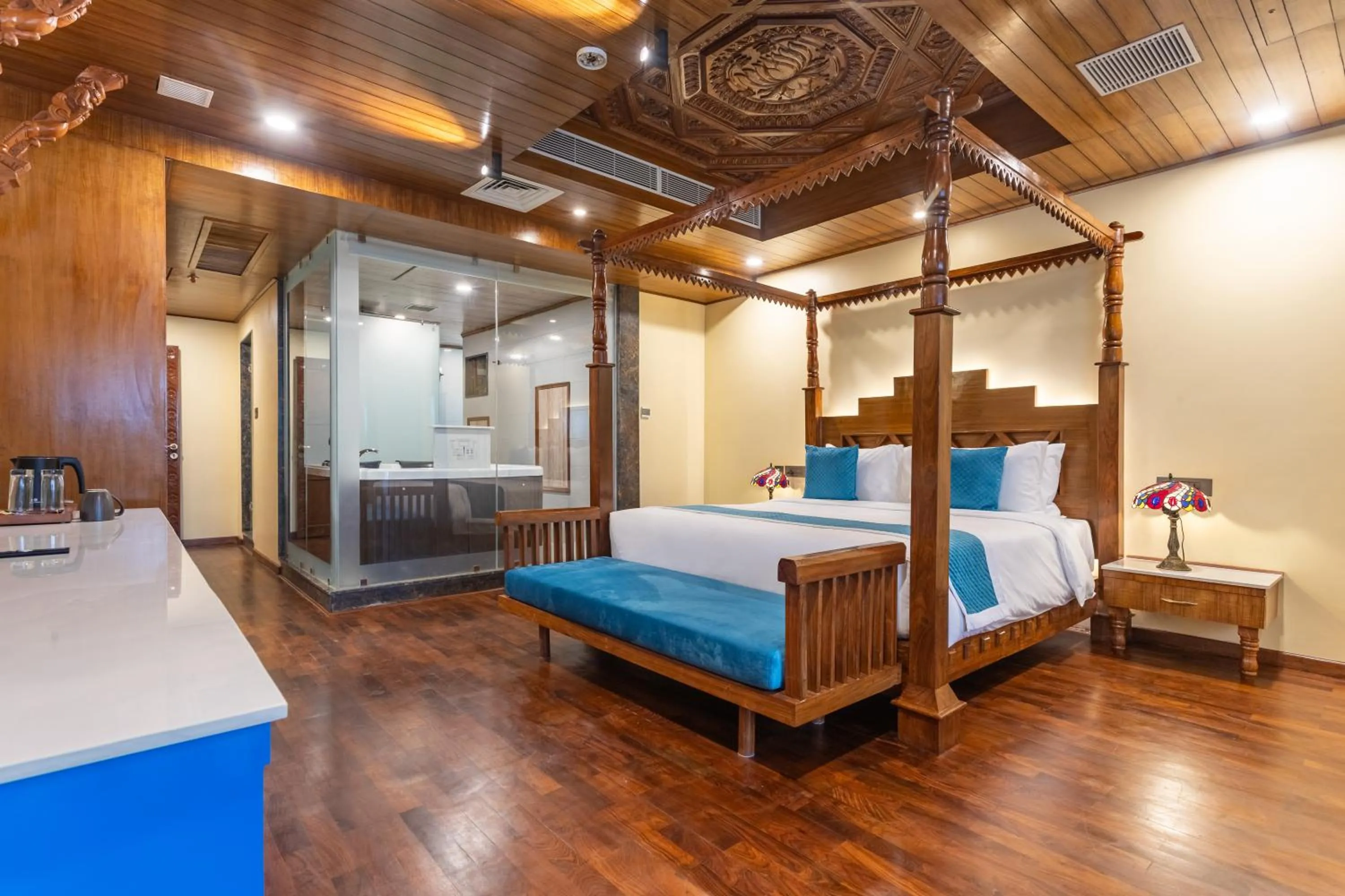 Bed in Aarya Hotel and Spa - Eternal Heritage