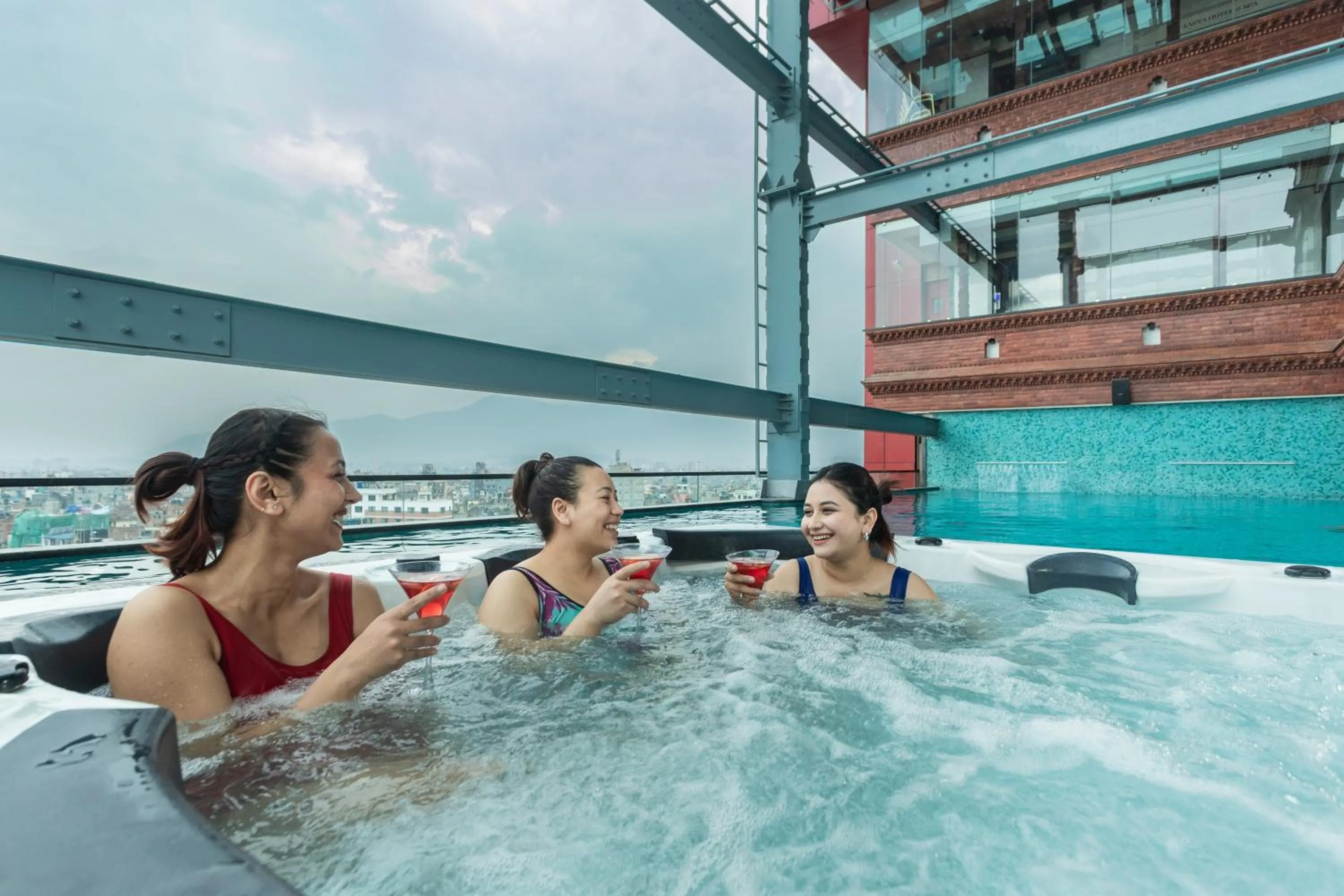 Hot Tub in Aarya Hotel and Spa - Eternal Heritage