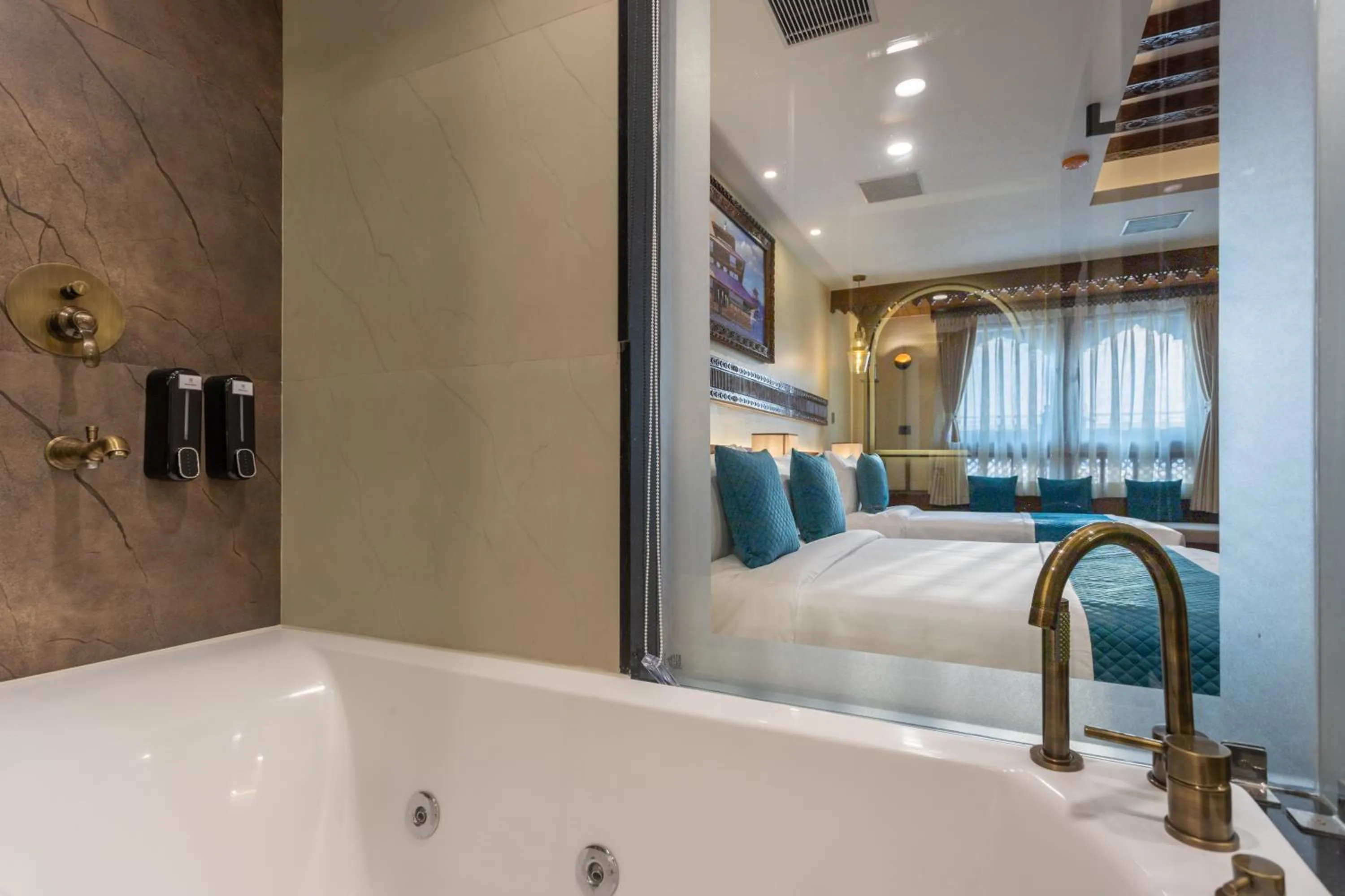 Bed in Aarya Hotel and Spa - Eternal Heritage