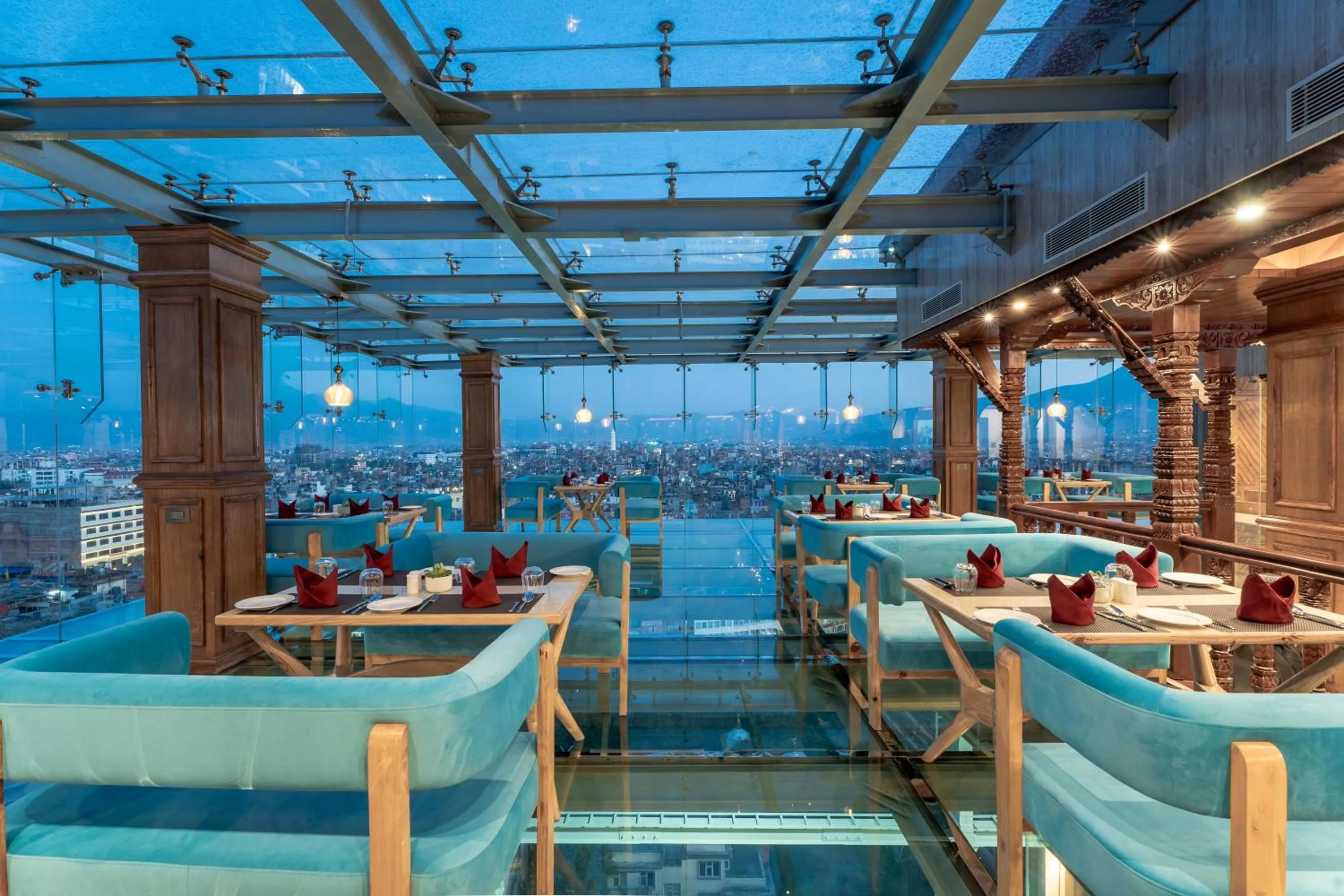 Restaurant/places to eat in Aarya Hotel and Spa - Eternal Heritage