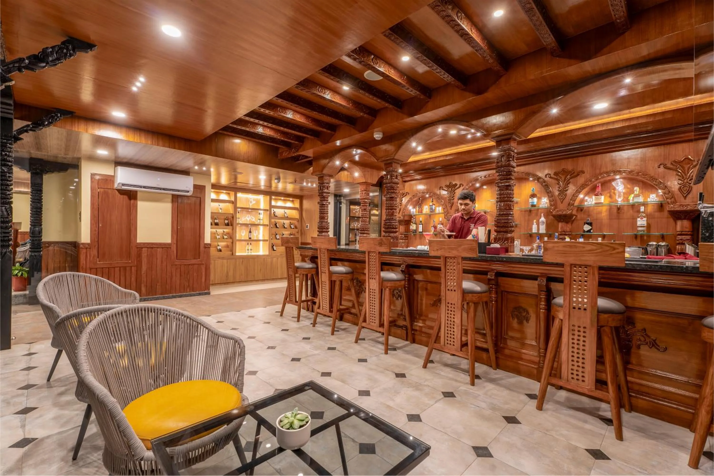 Lounge or bar in Aarya Hotel and Spa - Eternal Heritage
