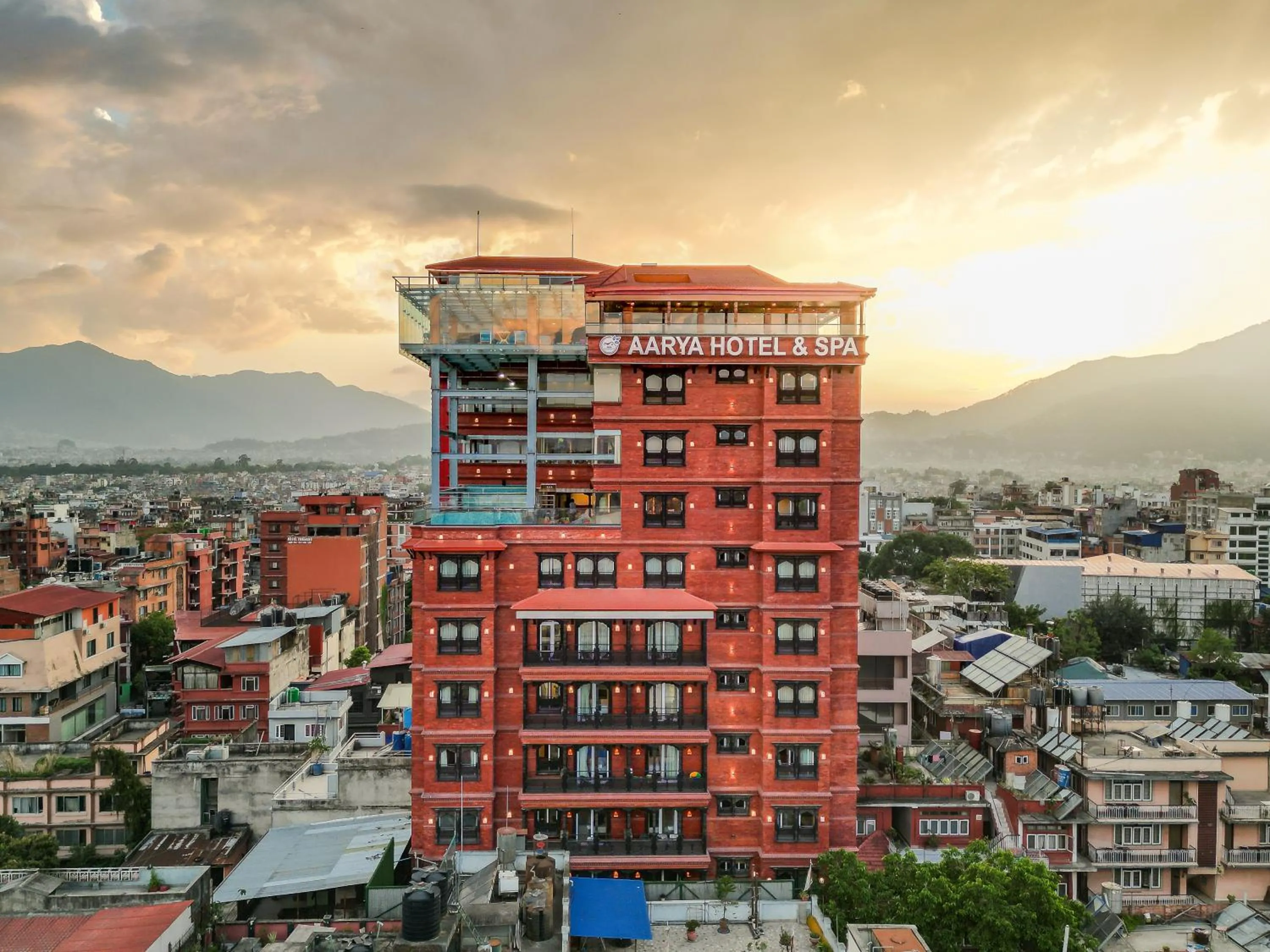 Property building in Aarya Hotel and Spa - Eternal Heritage