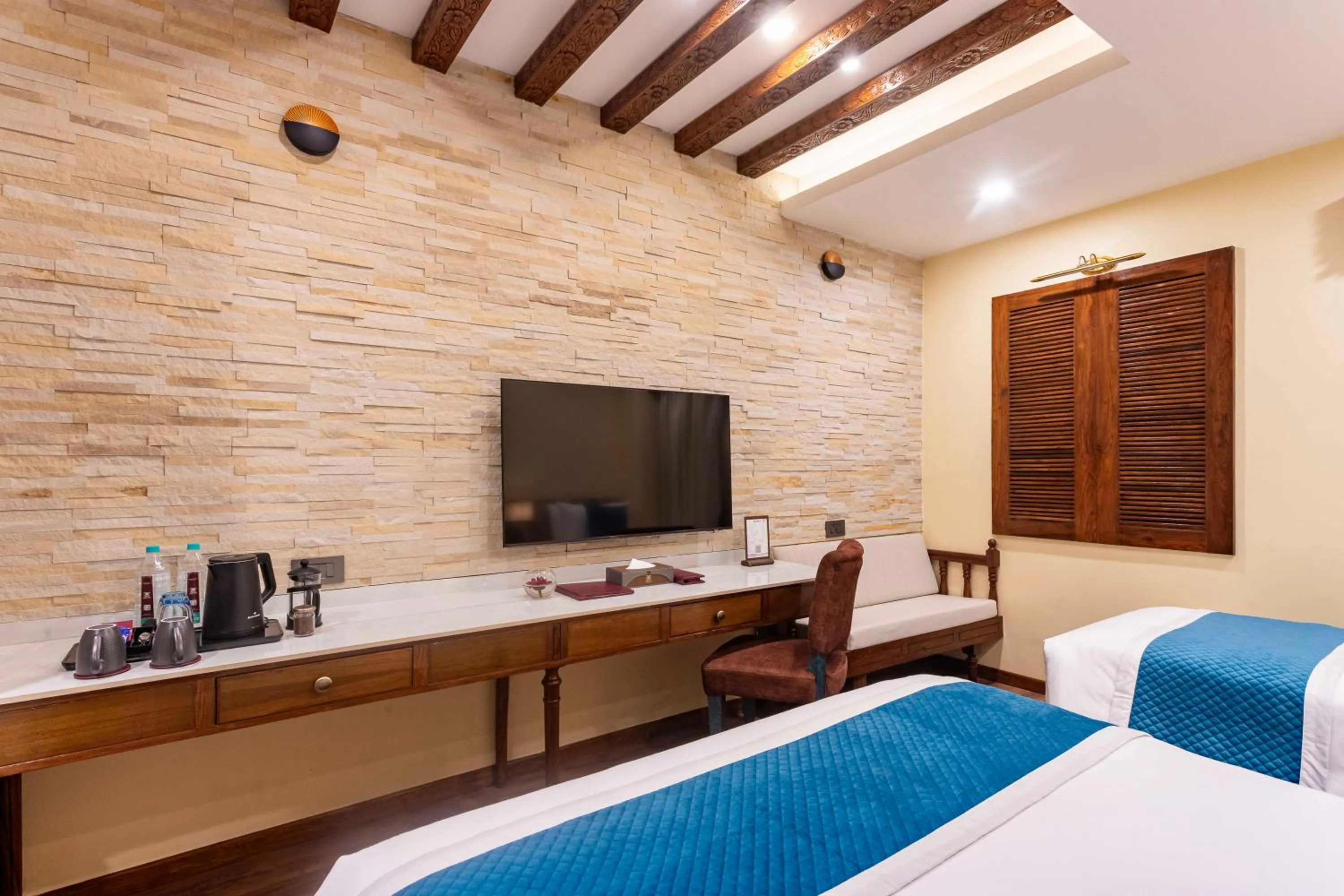 Bedroom, Bed in Aarya Hotel and Spa - Eternal Heritage