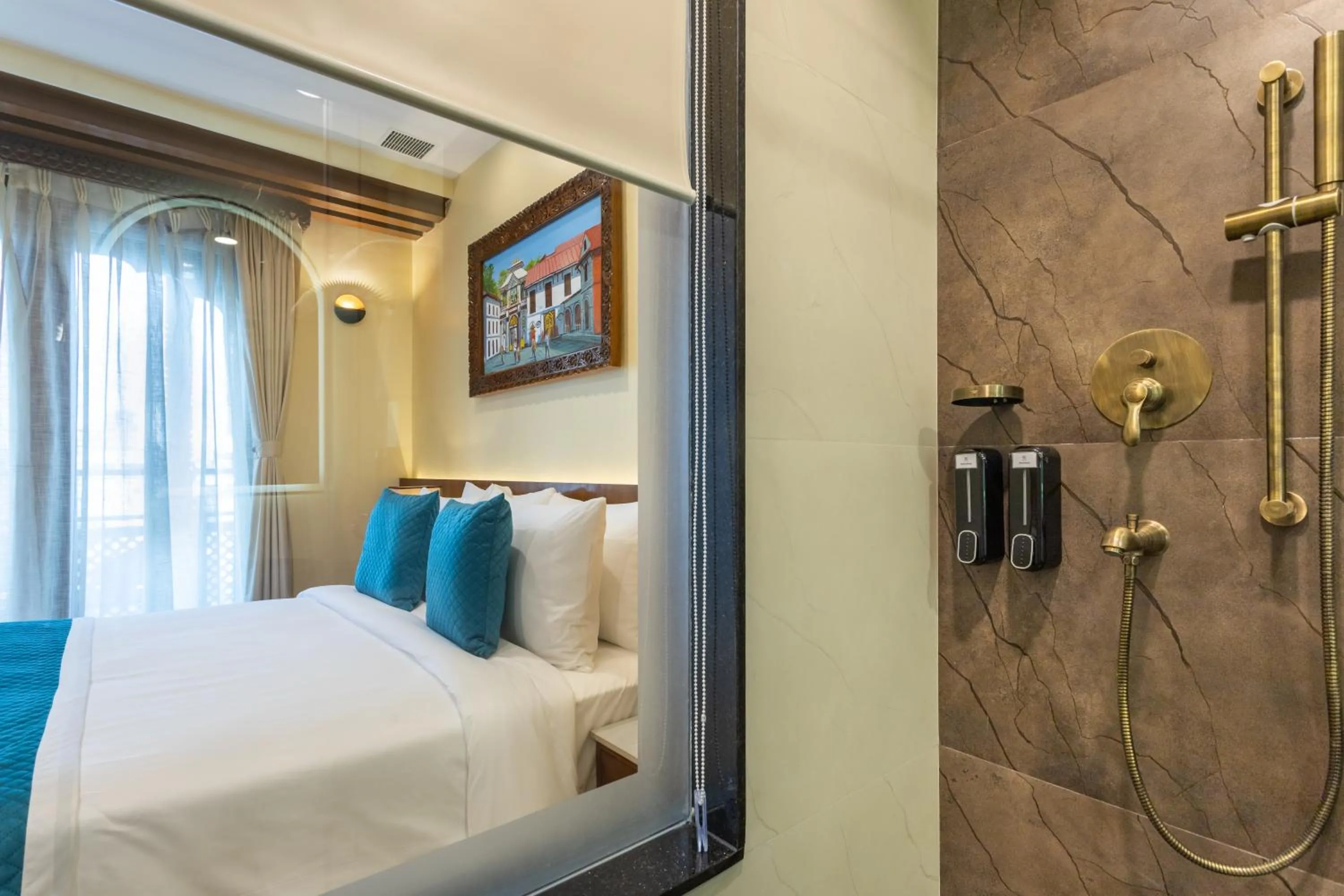 Bed in Aarya Hotel and Spa - Eternal Heritage