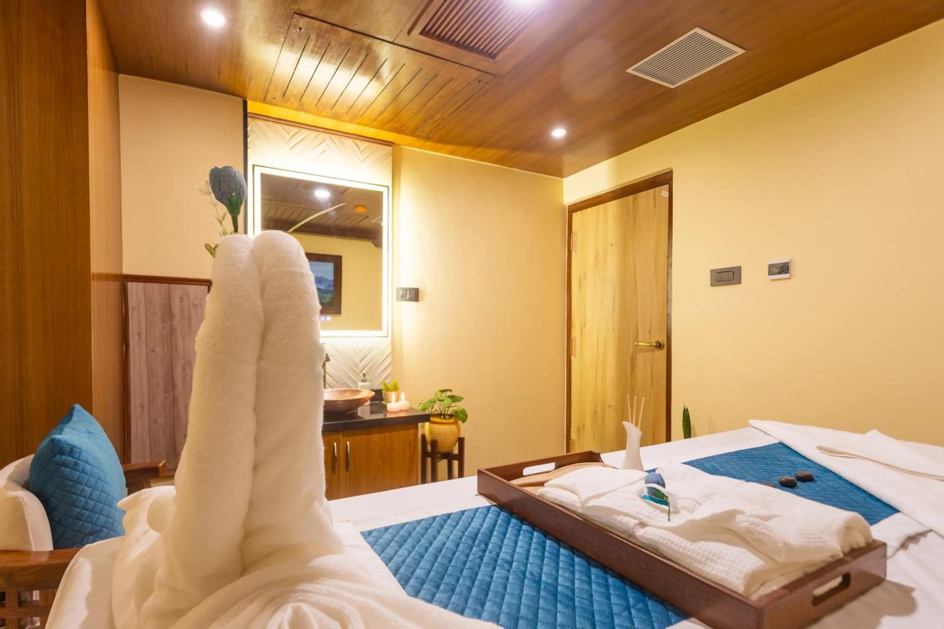 Spa and wellness centre/facilities, Bed in Aarya Hotel and Spa - Eternal Heritage
