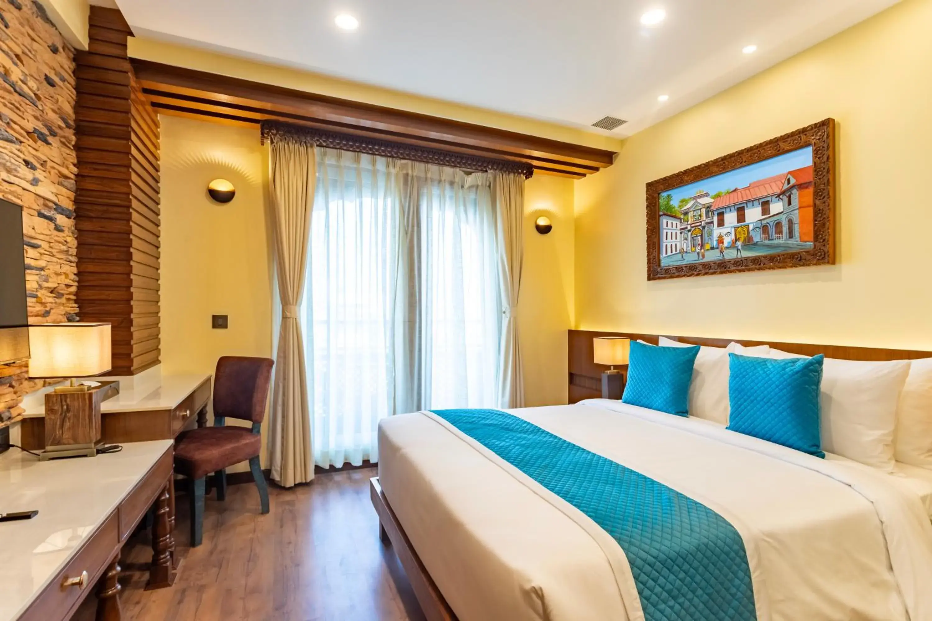 Aarya Deluxe Double Room with Balcony in Aarya Hotel and Spa - Eternal Heritage Aarya Deluxe Double Room with Balcony in Aarya Hotel and Spa - Eternal Heritage